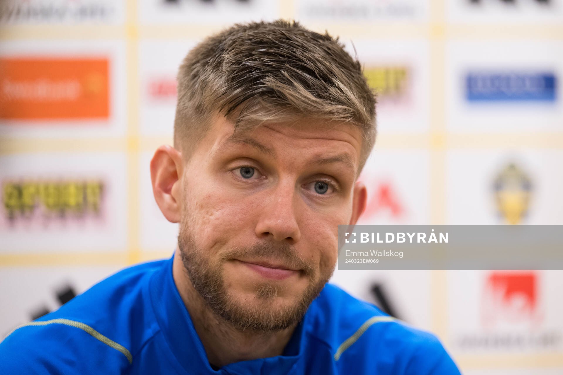 Anton Salétros of Sweden of the Swedish men's national