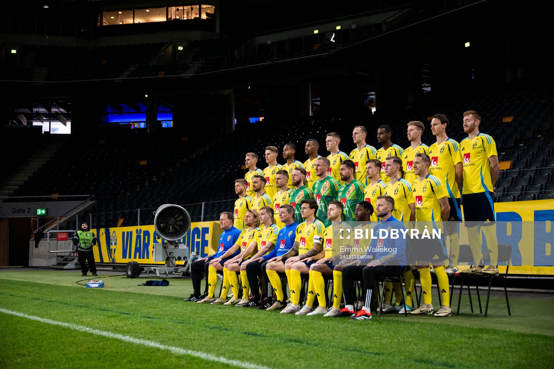 Players of the Swedish national football team