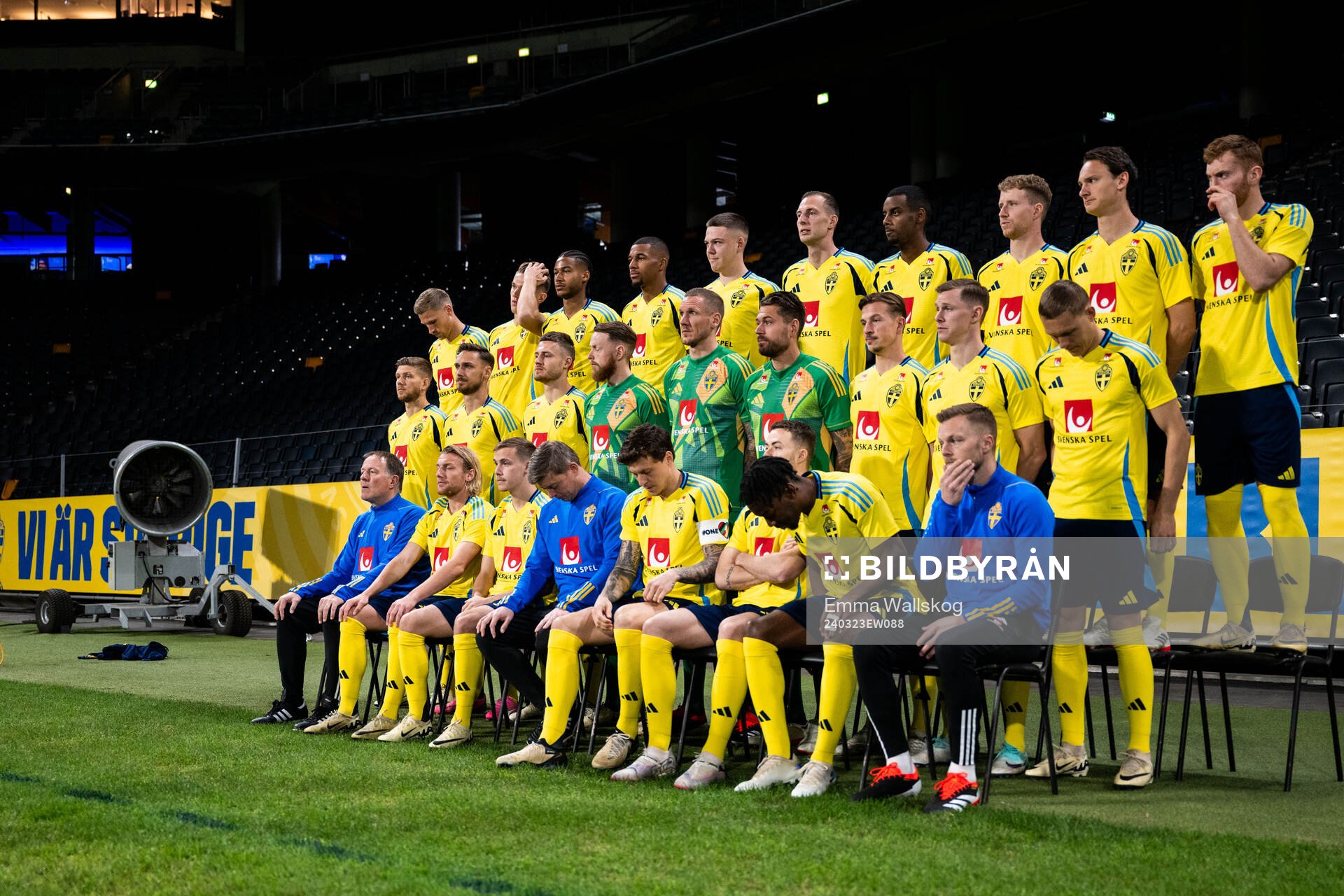Players of the Swedish national football team
