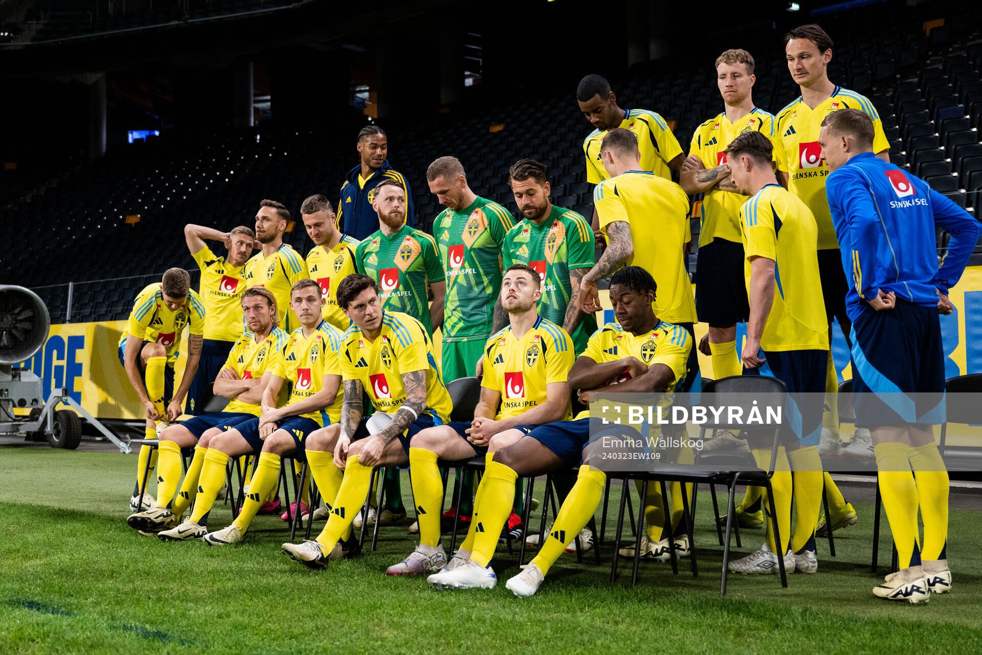 Players of the Swedish national football team