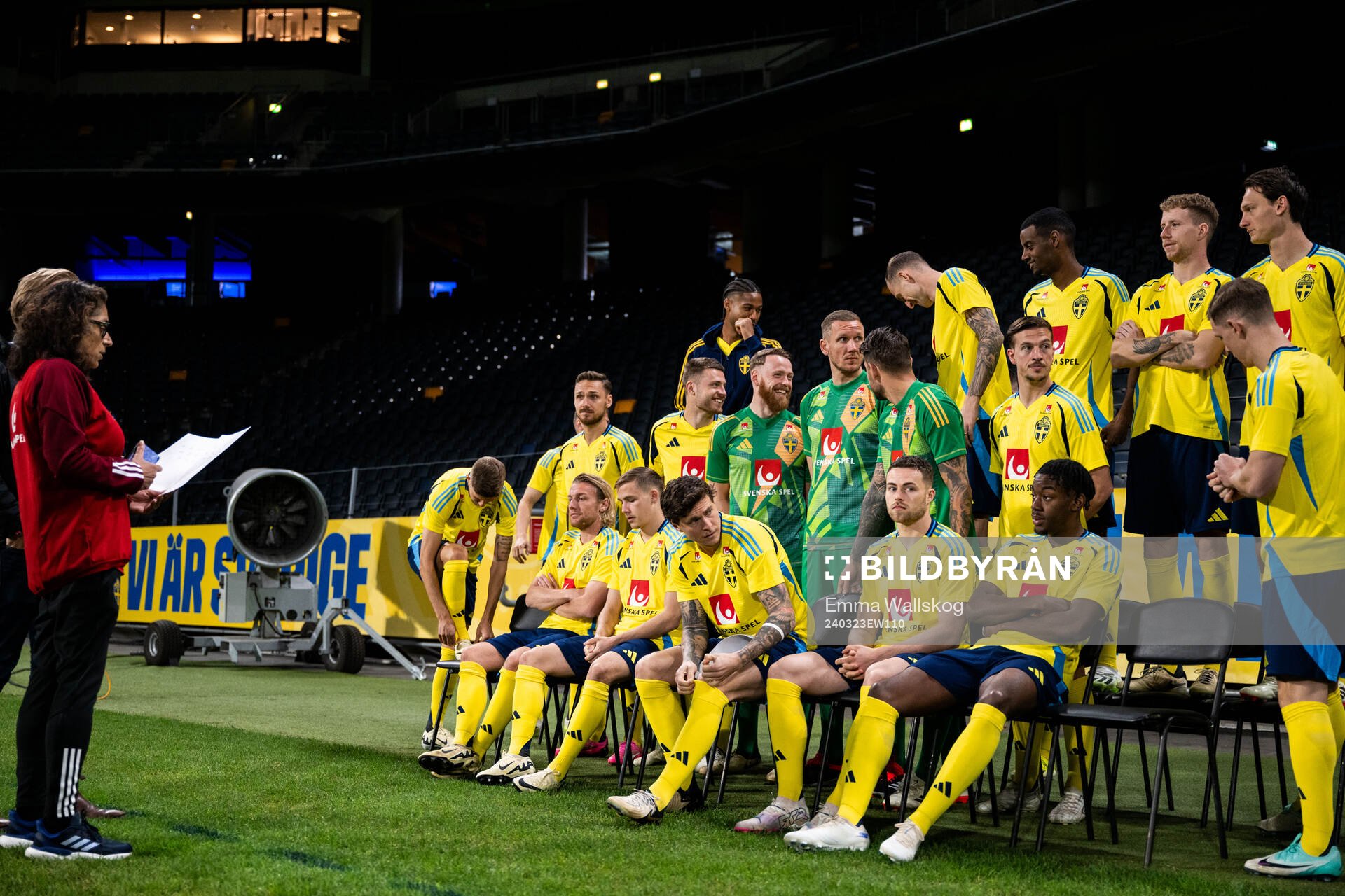 Players of the Swedish national football team