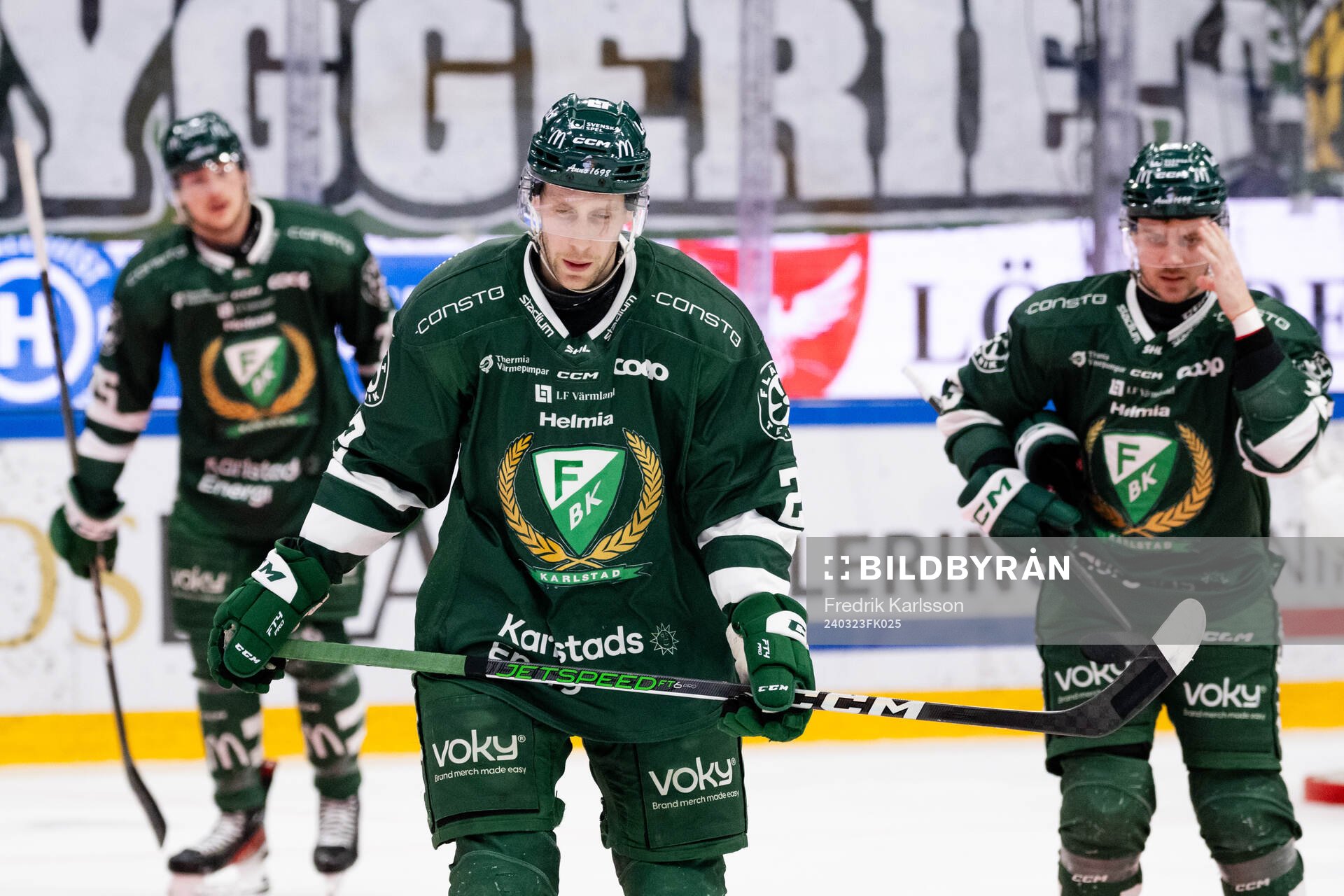 Färjestads Per Åslund deppar