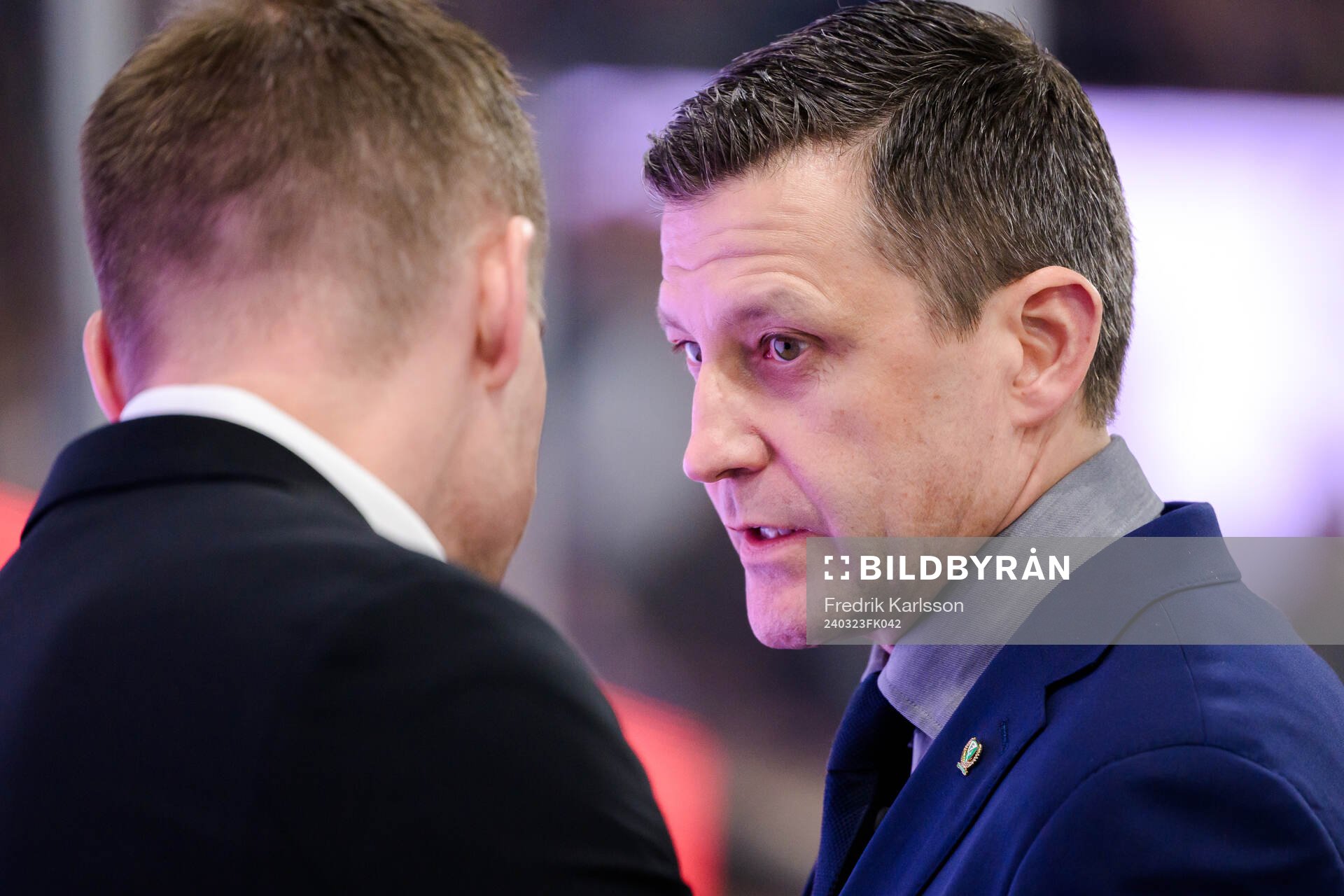 Färjestads assisterande tränare Pelle Prestberg