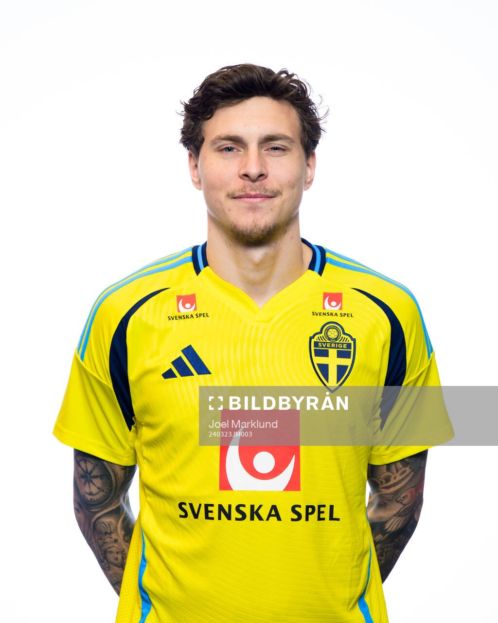 Victor Nilsson Lindelöf of the Swedish men's national