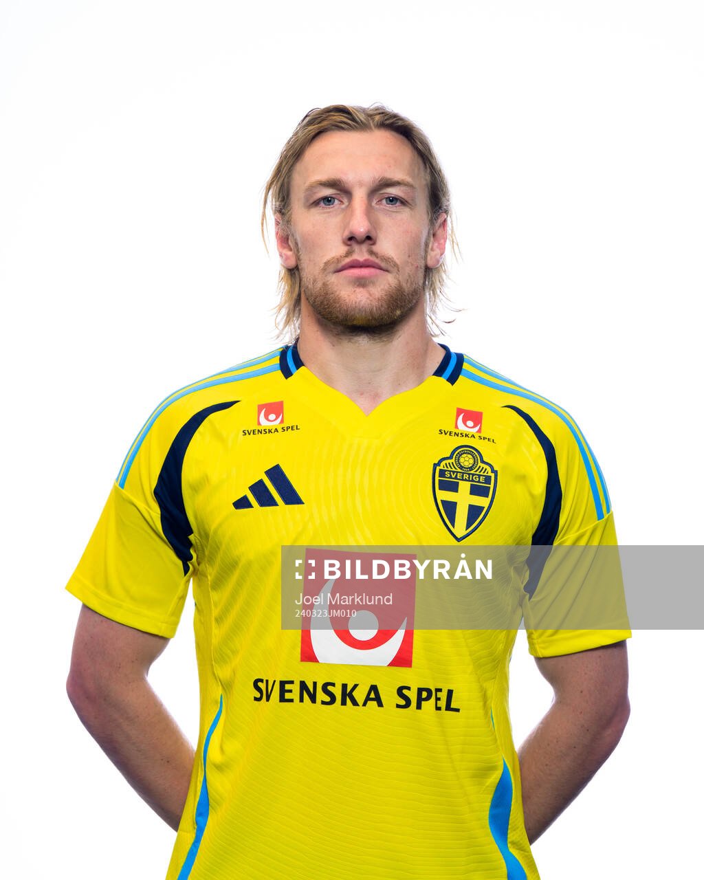 Emil Forsberg of the Swedish men's national football team