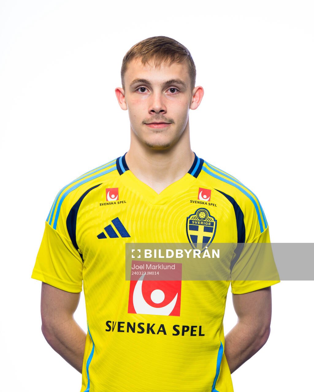 Jacob Ondrejka of the Swedish men's national football team