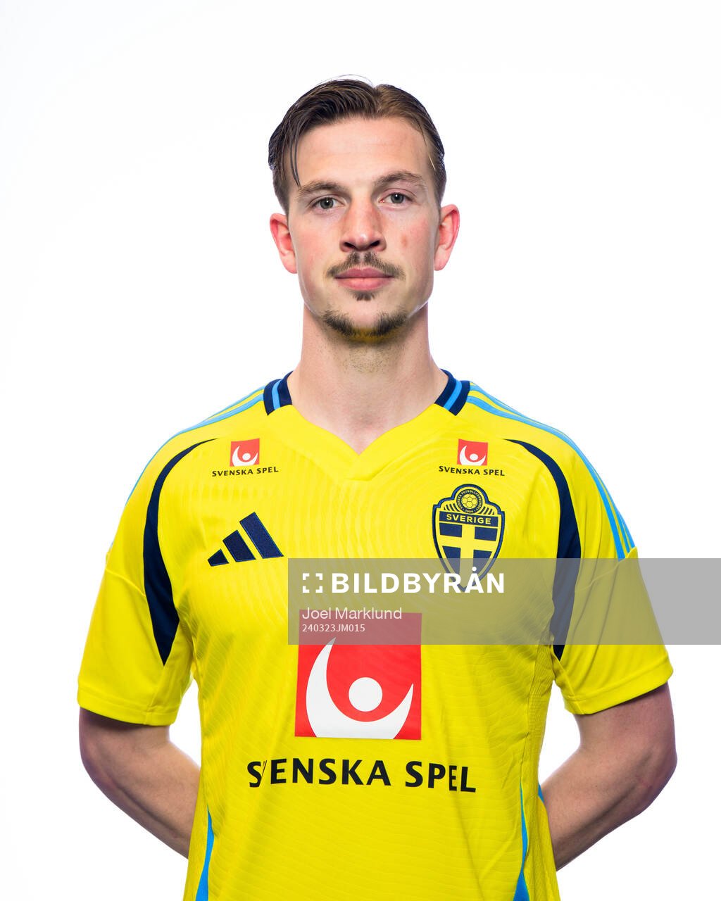 Simon Olsson of the Swedish men's national football team