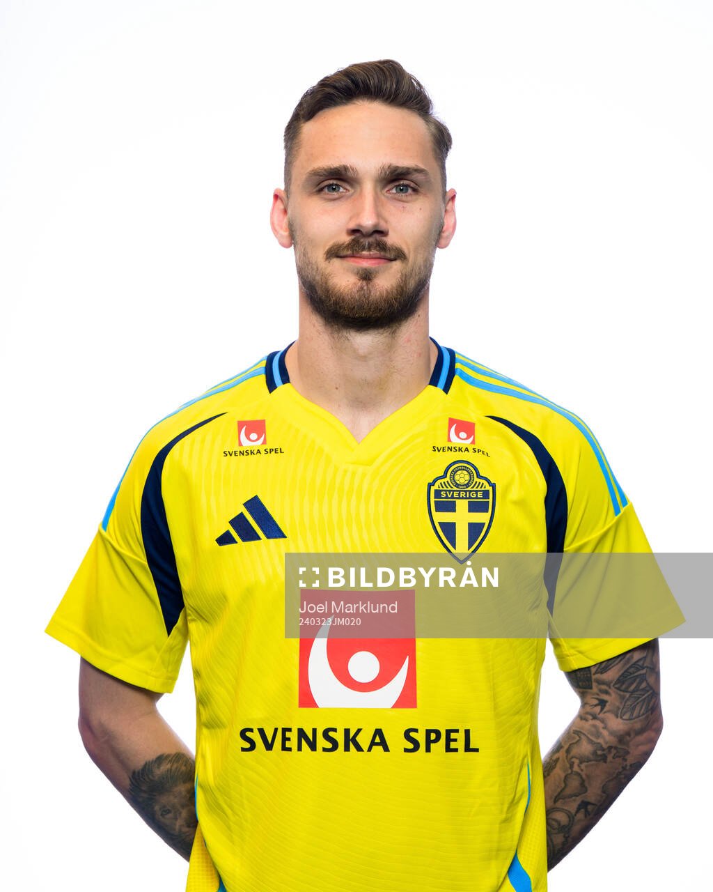 Linus Wahlqvist Egnell of the Swedish men's national