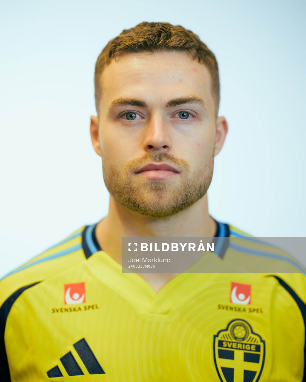 Gabriel Gudmundsson of the Swedish men's national football