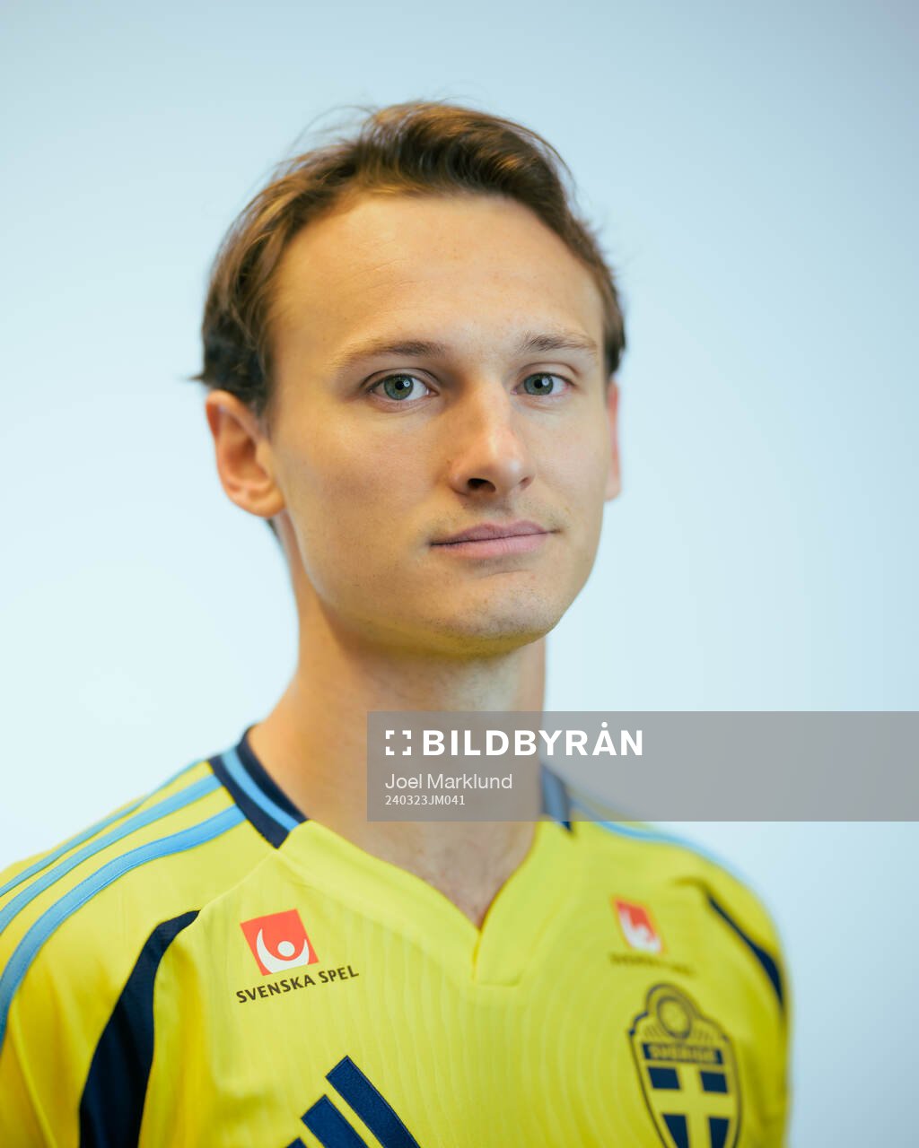 Hjalmar Ekdal of the Swedish men's national football team