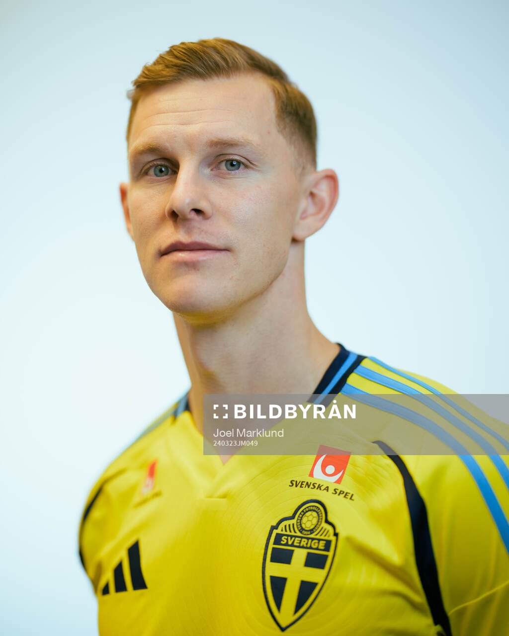 Emil Krafth of the Swedish men's national football team