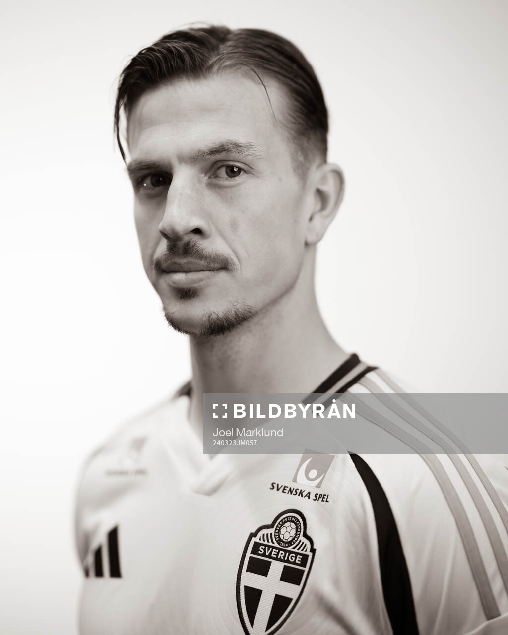 Simon Olsson of the Swedish men's national football team