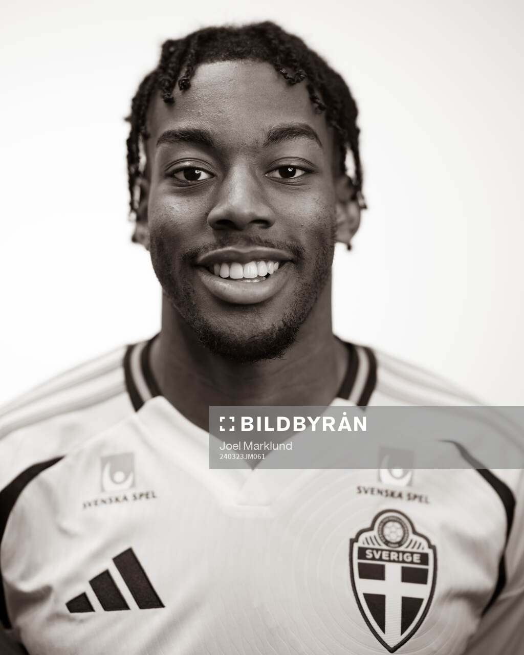 Anthony Elanga of the Swedish men's national football team