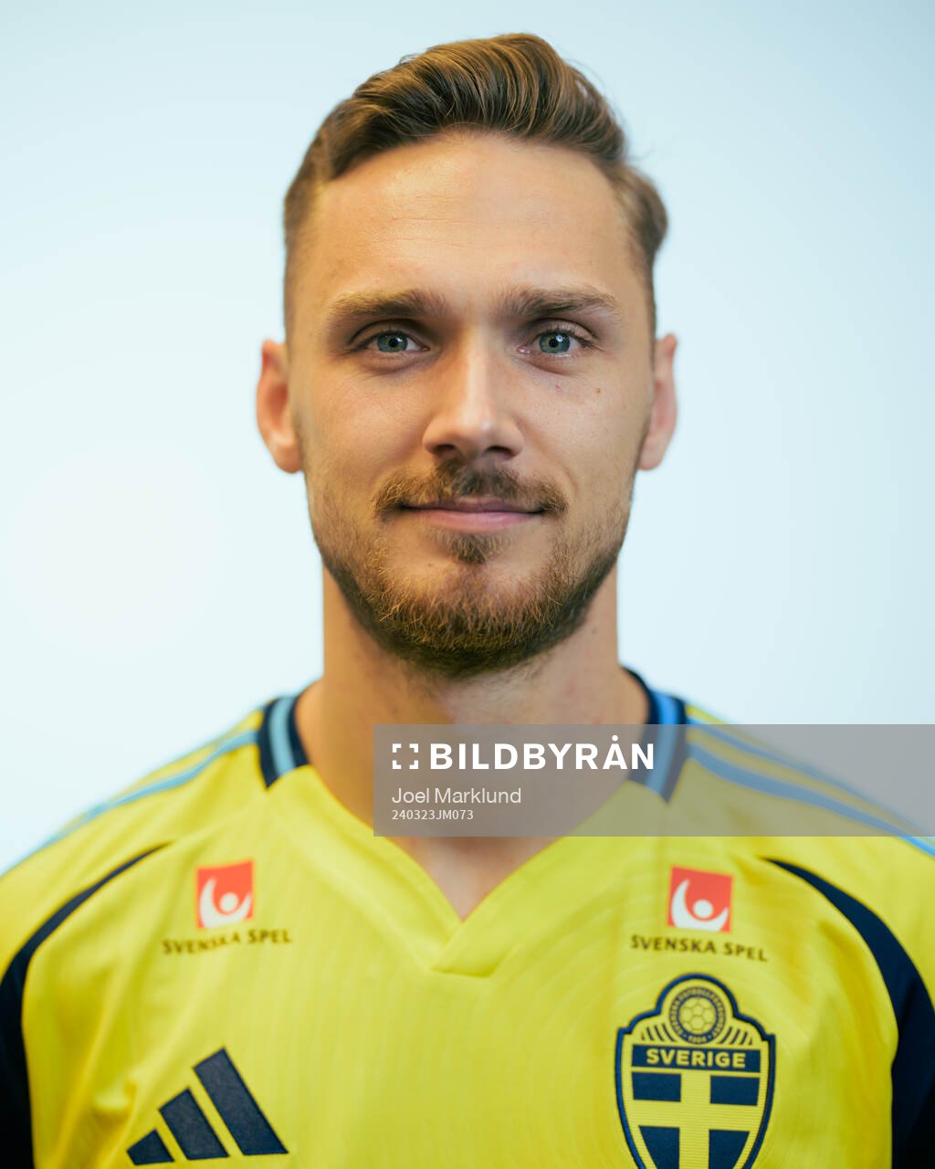 Linus Wahlqvist Egnell of the Swedish men's national