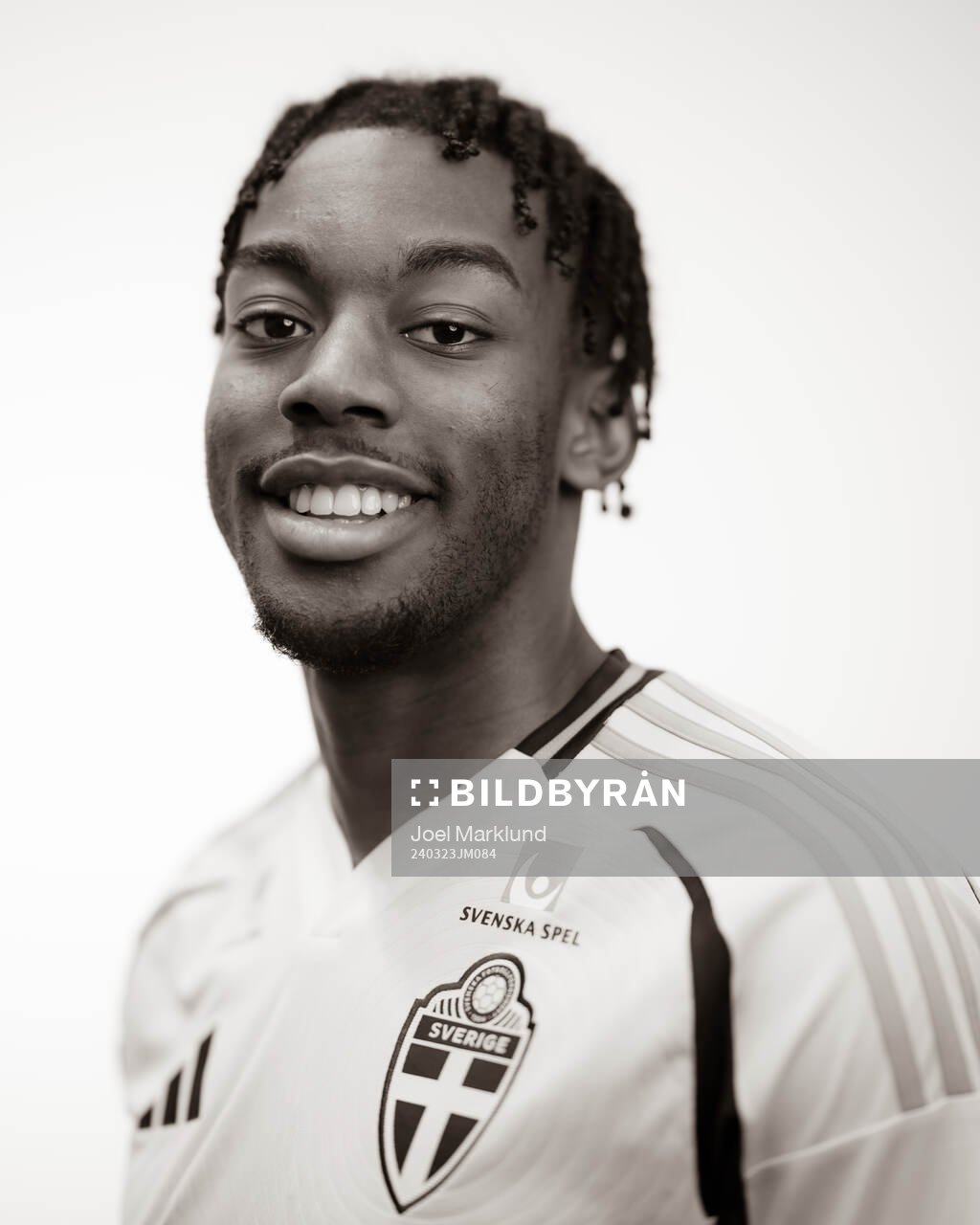 Anthony Elanga of the Swedish men's national football team