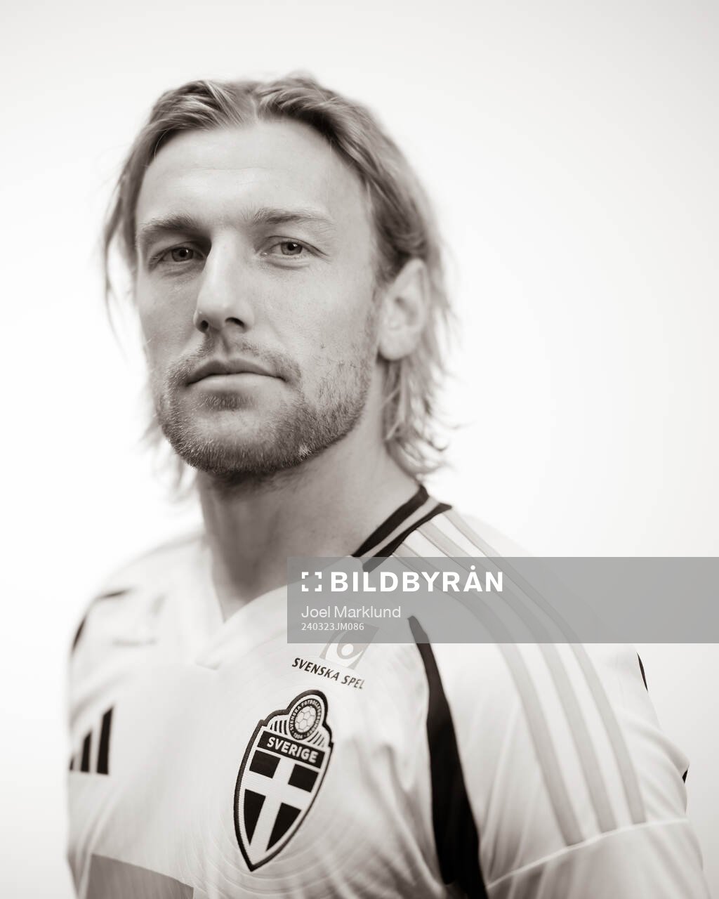 Emil Forsberg of the Swedish men's national football team