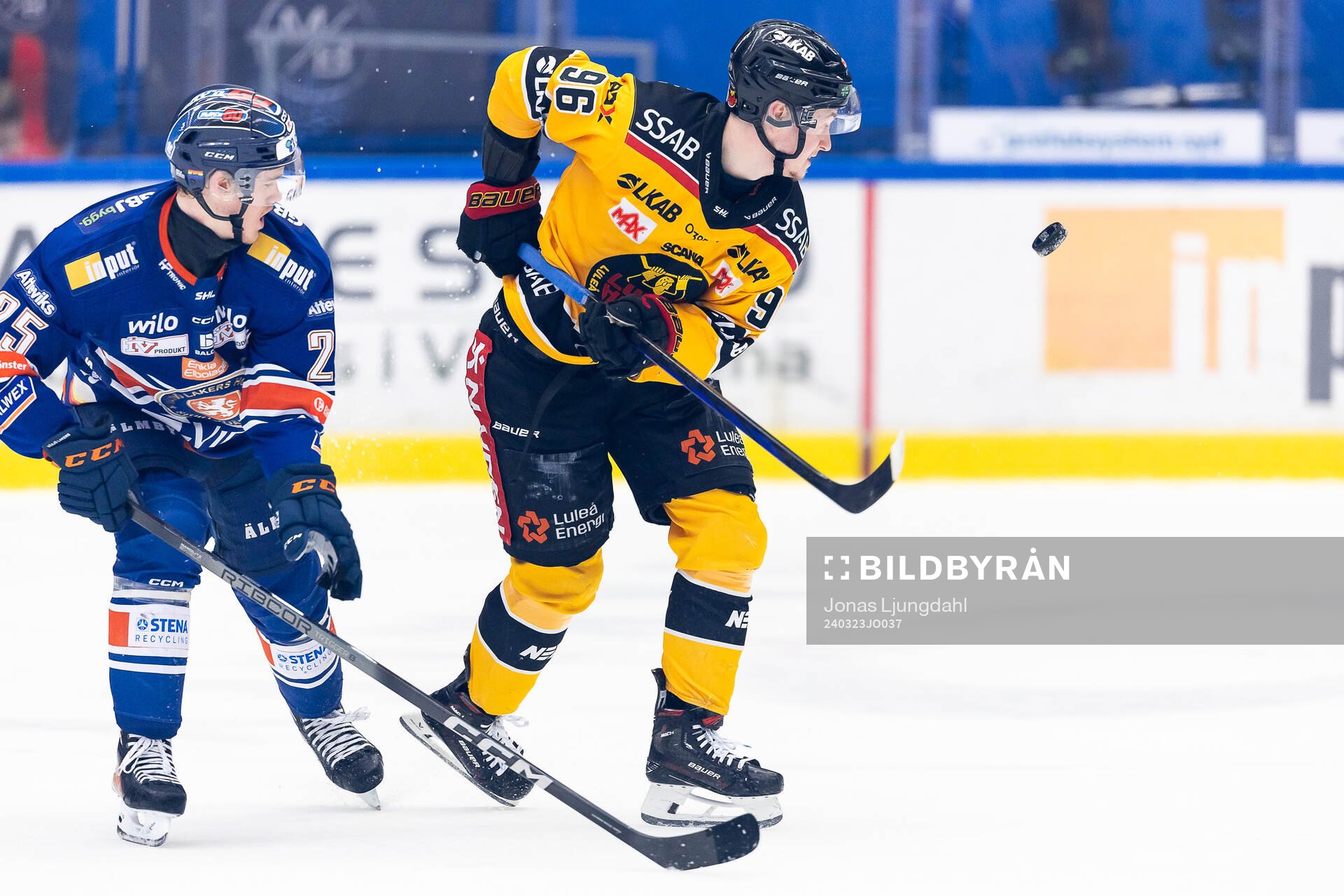 Växjös Filip Eriksson och Luleås Pontus Andreasson