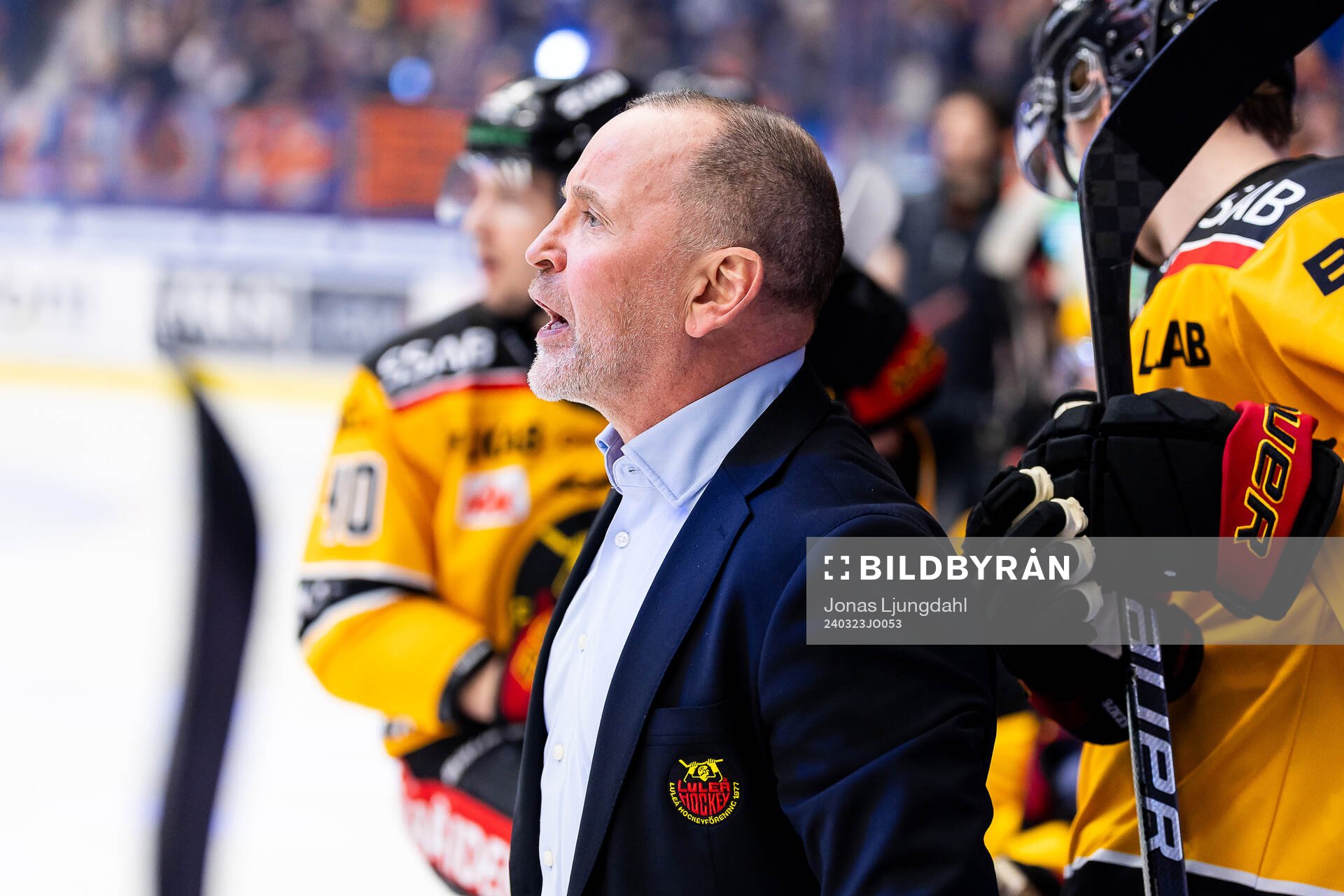 Luleås tränare Thomas Berglund