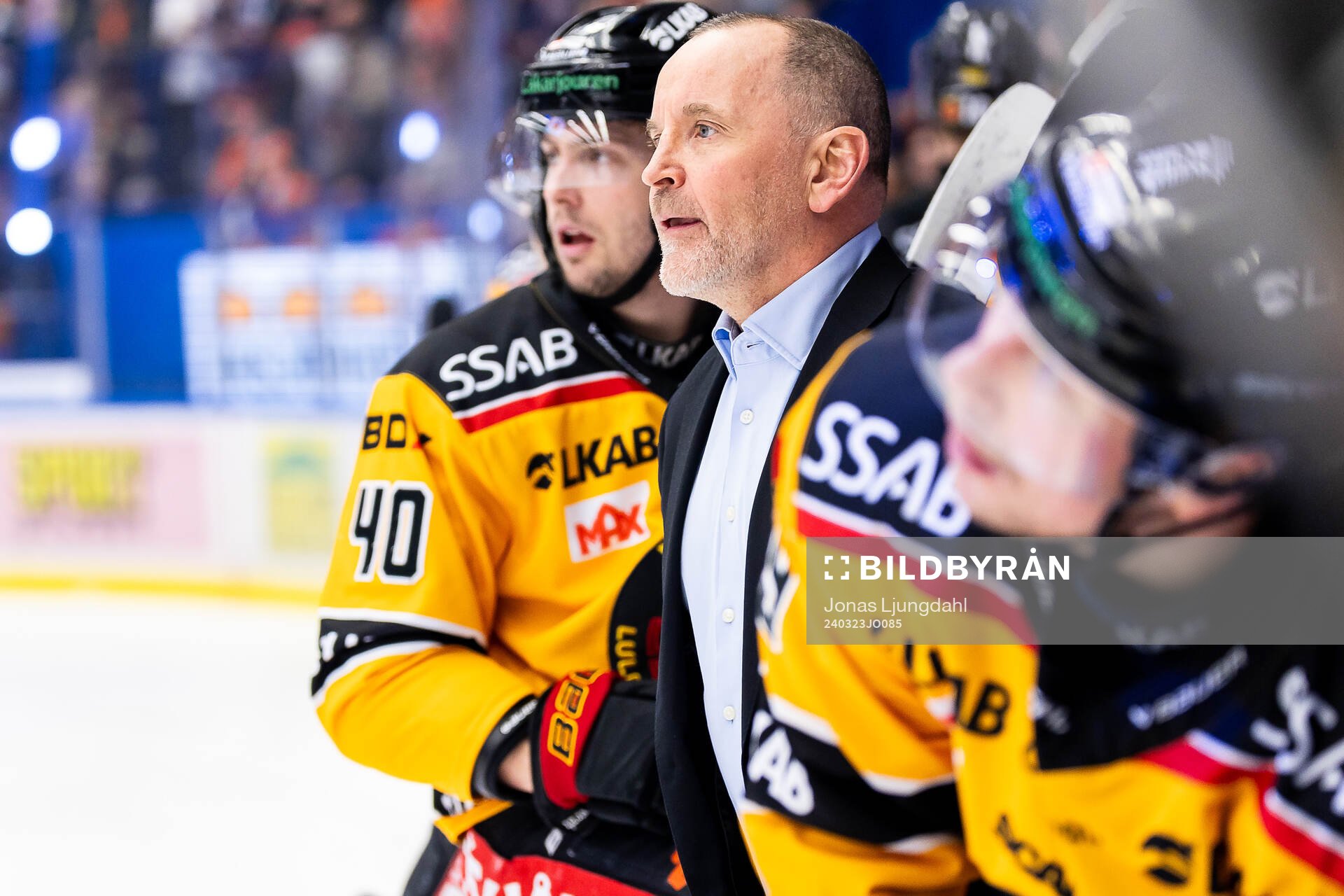 Luleås tränare Thomas Berglund