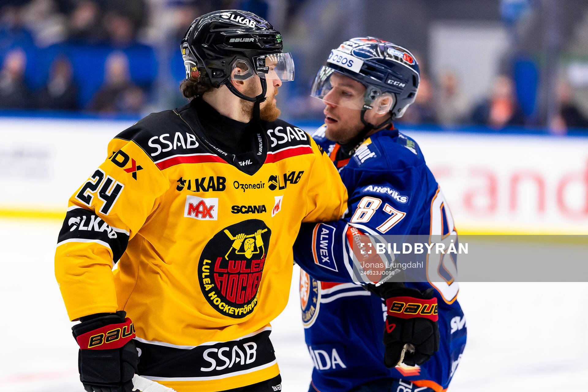 Luleås Brendan Shinnimin och Växjös Robert Rosén