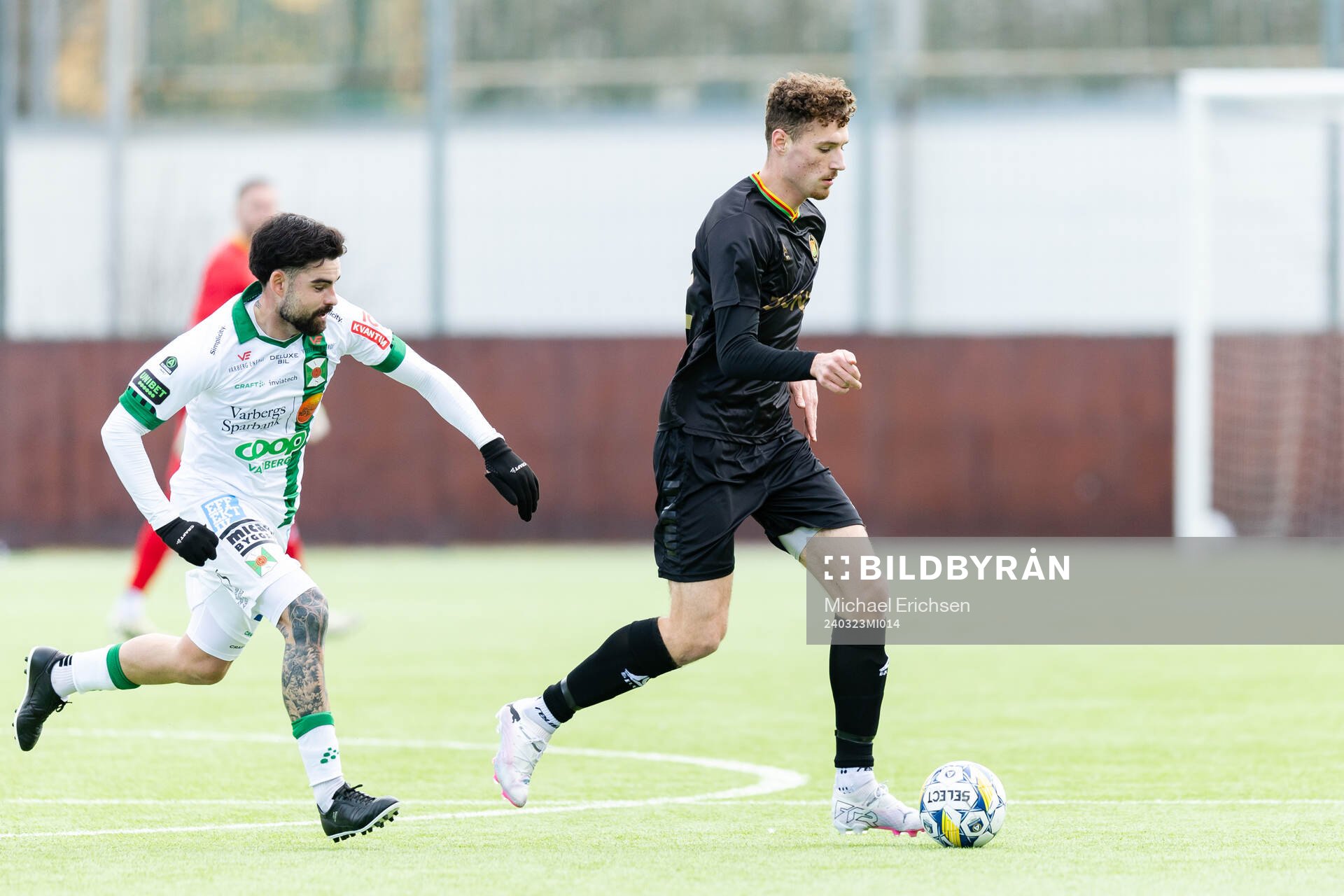 Varbergs Diego Montiel och GAIS Anes Cardaklija