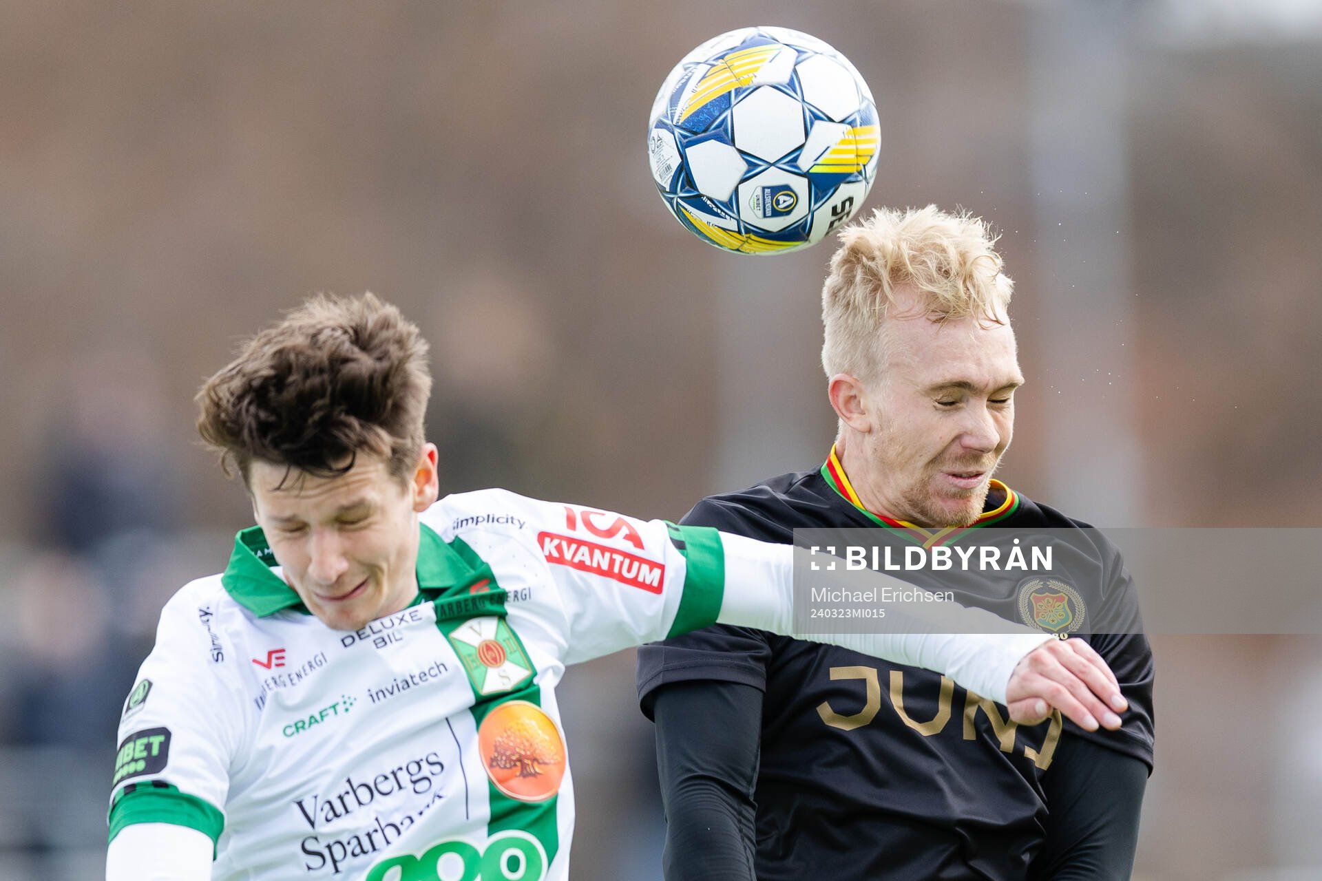 Varbergs Olle Edlund och GAIS Robin Wendin Thomasson