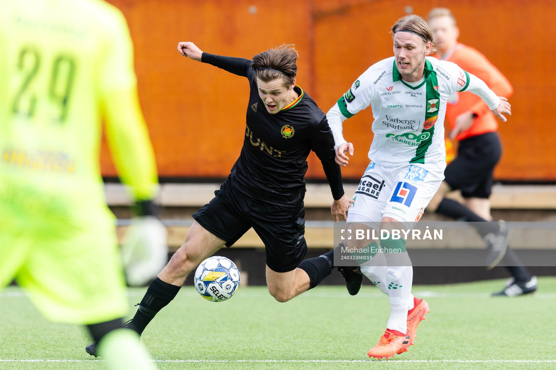 GAIS Axel Henriksson och Varbergs Hampus Zackrisson