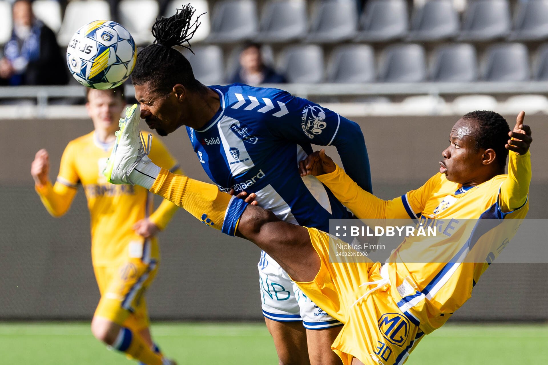 Sarpsborg 08s Franklin Degaulle Tebo Uchenna och IFK