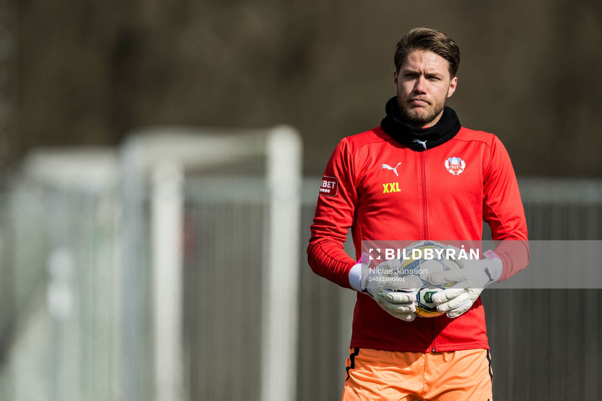 Helsingborgs målvakt Kalle Joelsson
