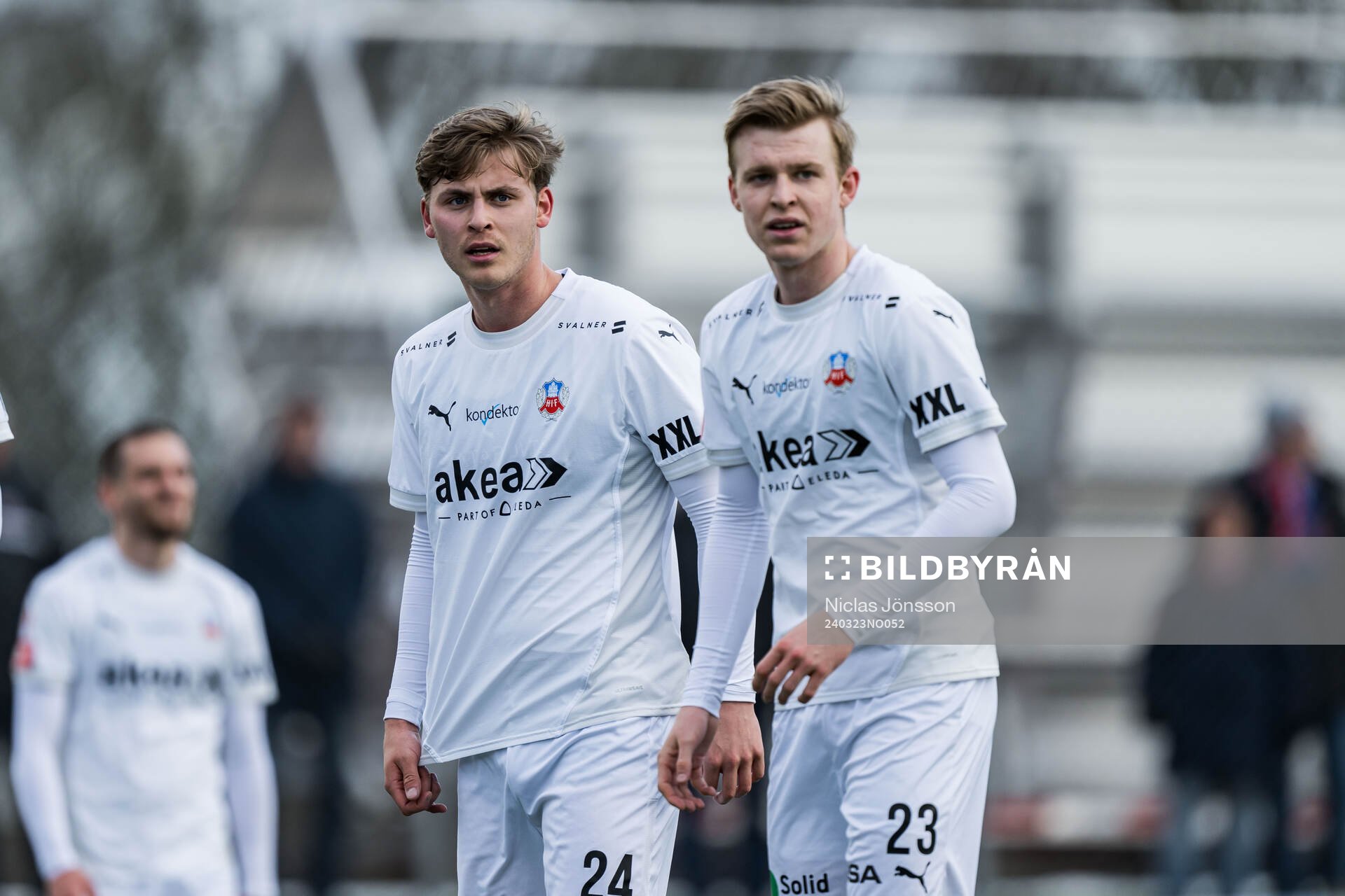 Helsingborgs Daniel Bergman och William Westerlund