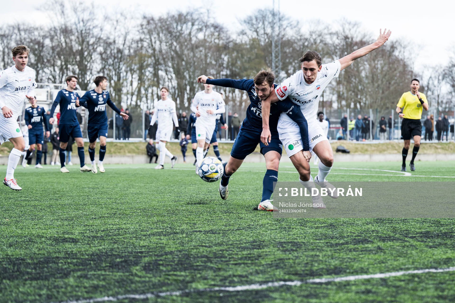 Örgrytes William Svensson och Helsingborgs Wilhelm Nilsson