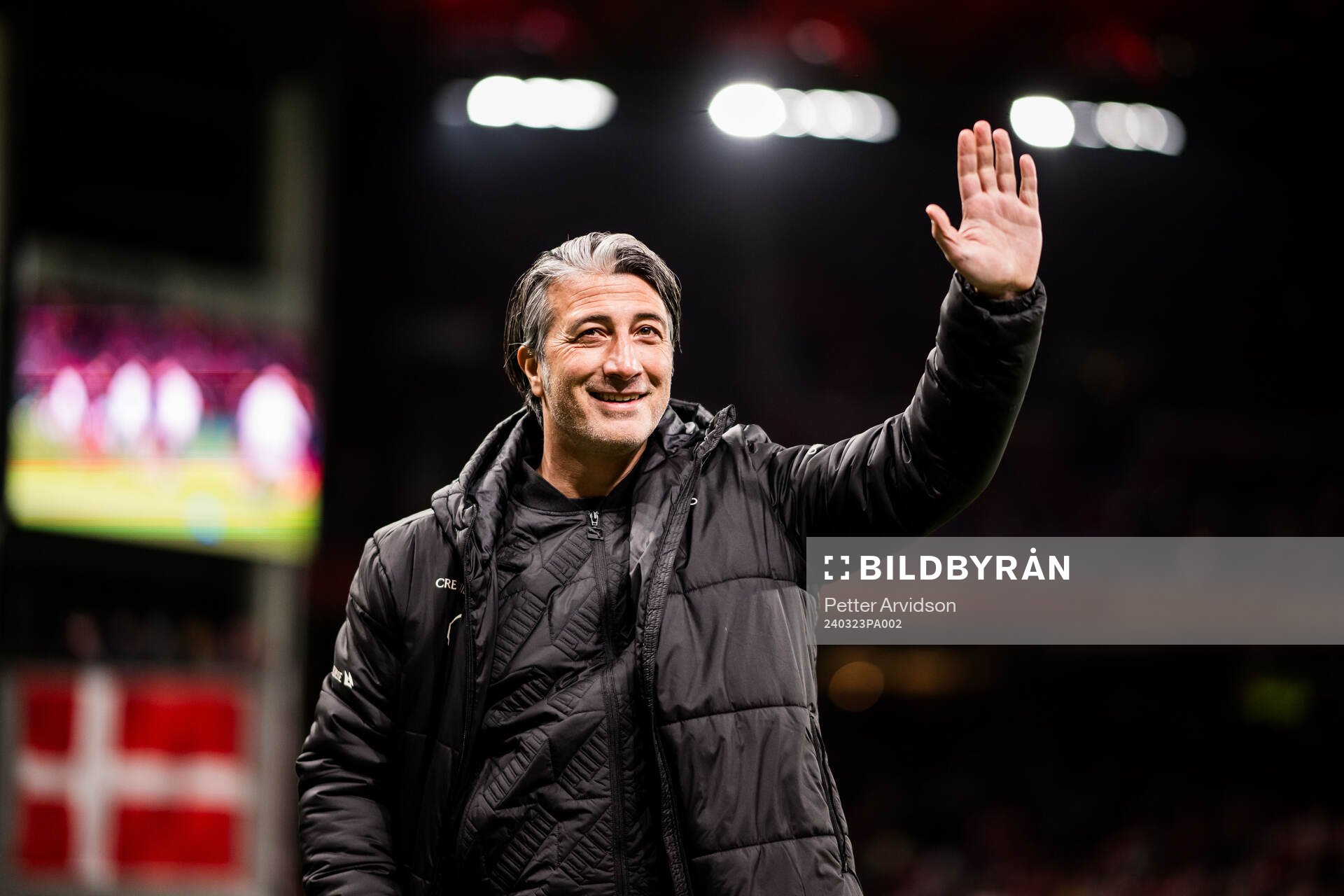 Head coach Murat Yakin of Switzerland ahead of the international friendly football match between Denmark and Switzerland on March 23, 2024 in Copenhagen.