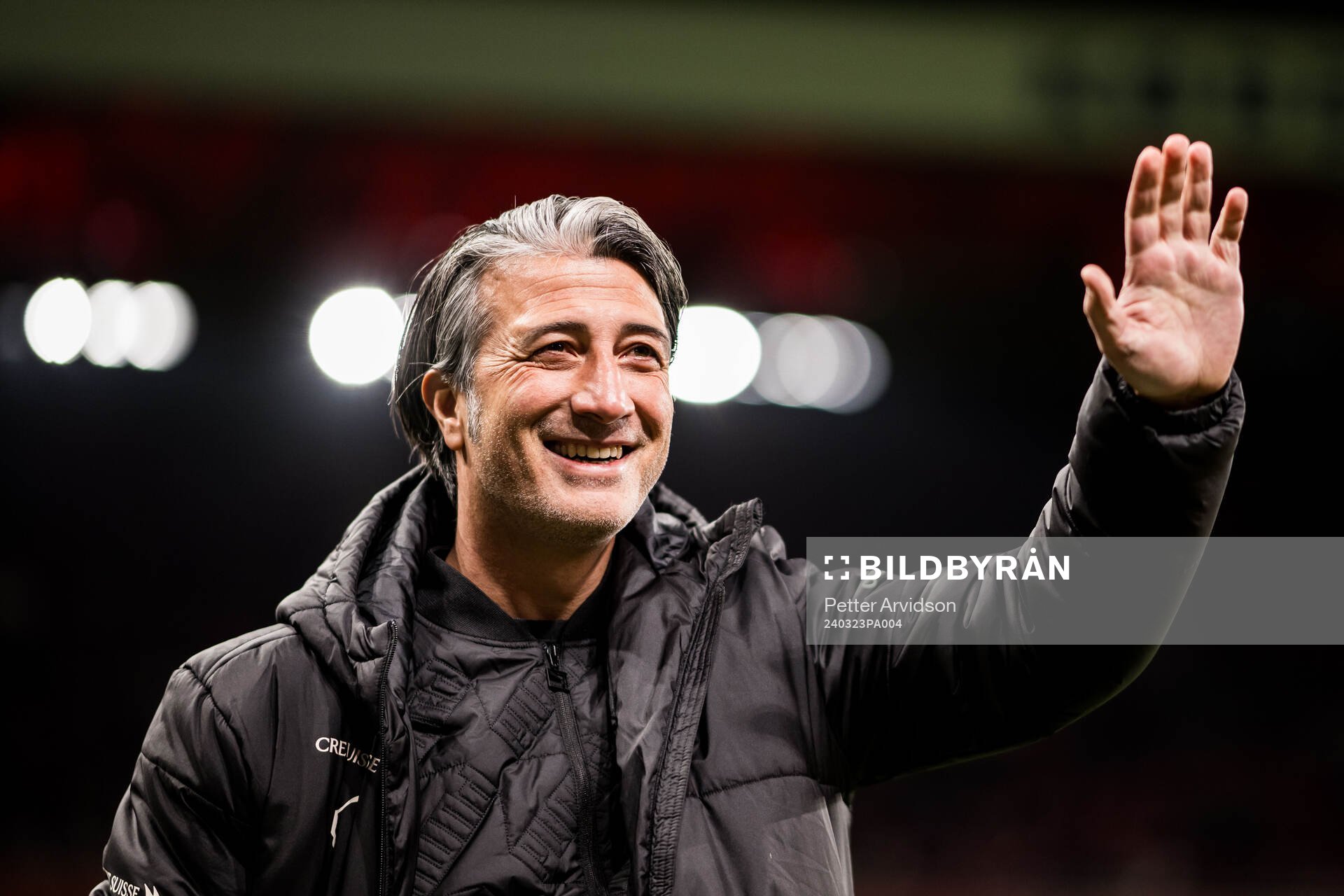 Head coach Murat Yakin of Switzerland ahead of the international friendly football match between Denmark and Switzerland on March 23, 2024 in Copenhagen.