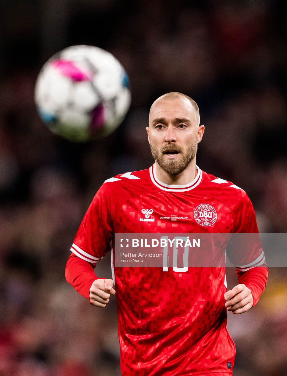 Christian Eriksen of Denmark