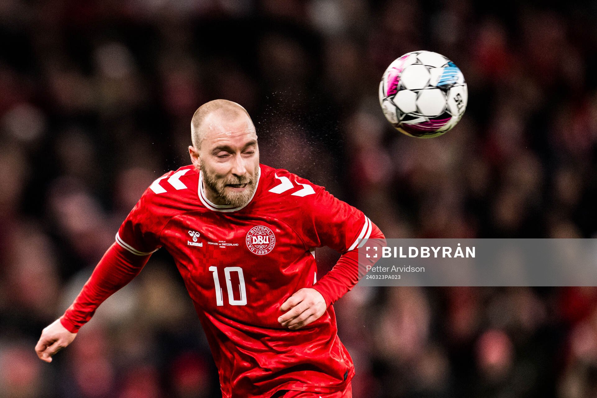 Christian Eriksen of Denmark