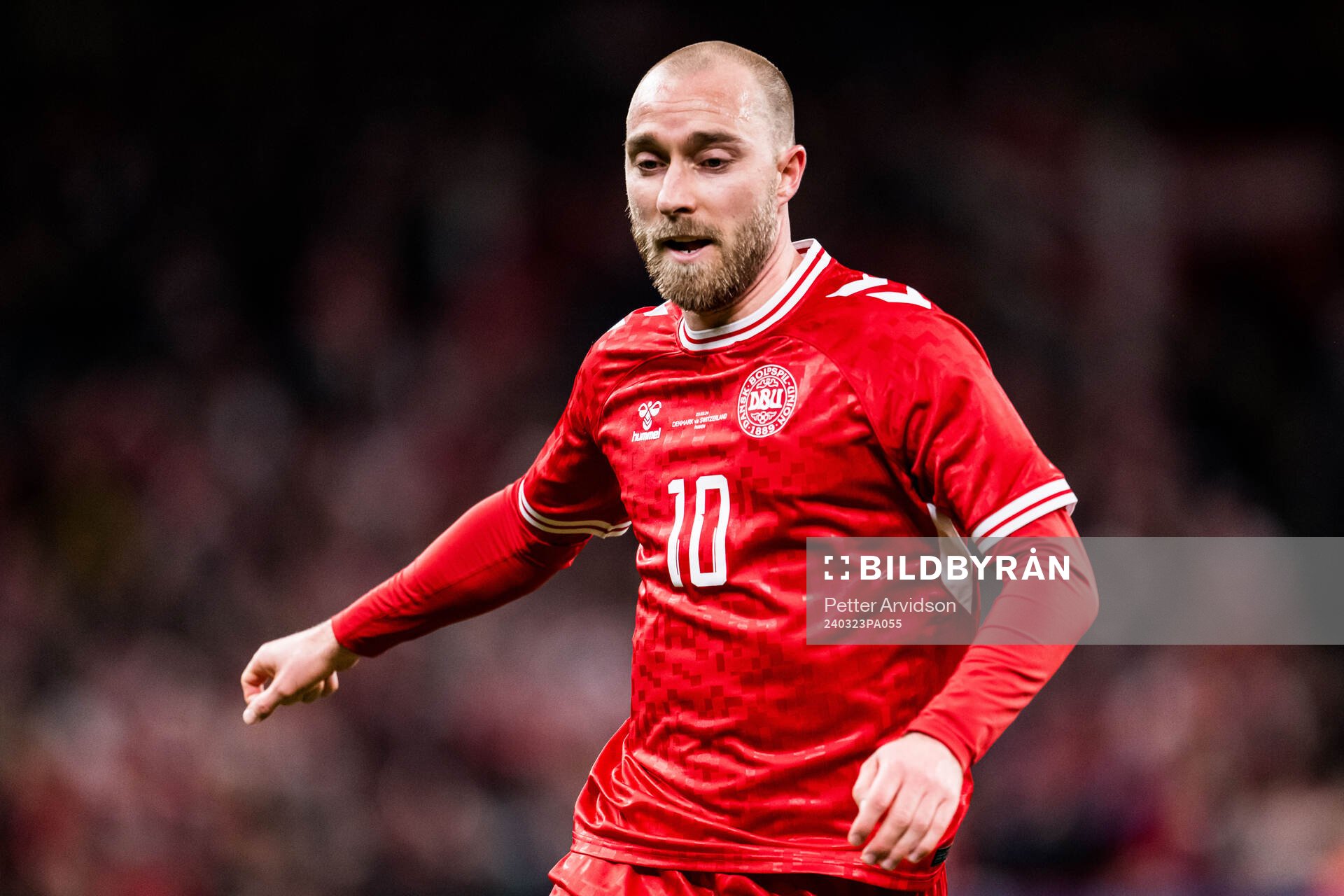 Christian Eriksen of Denmark