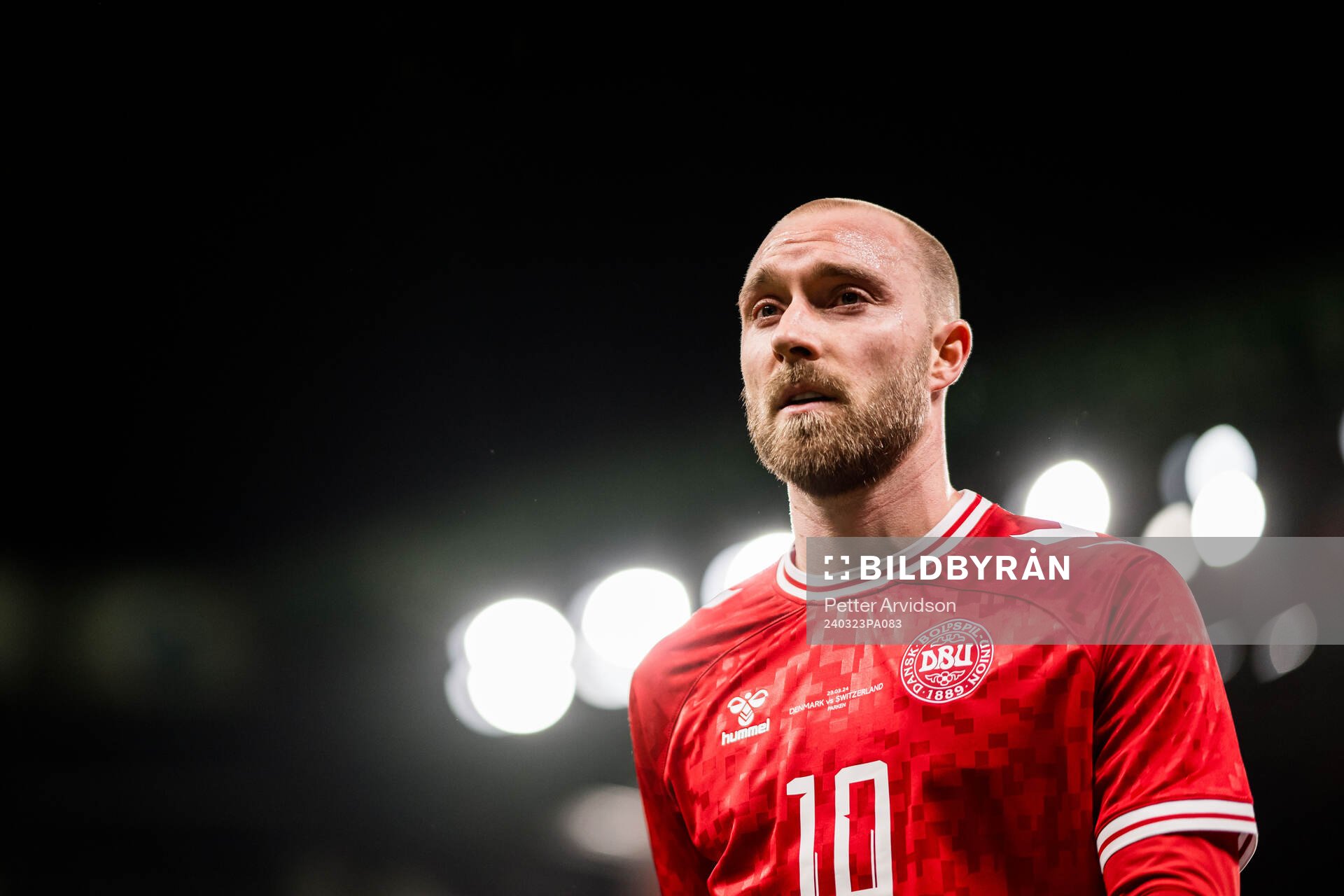 Christian Eriksen of Denmark