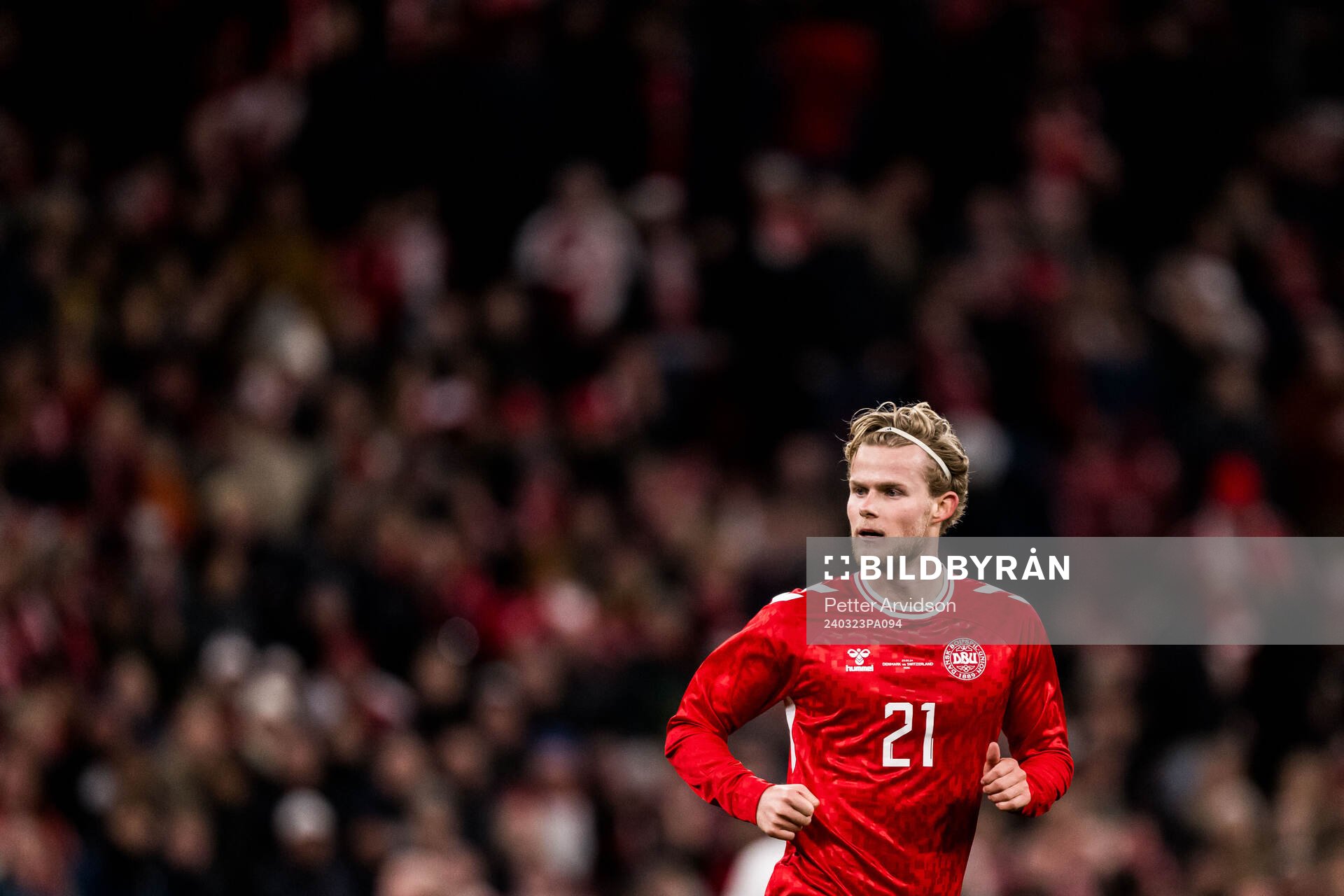 Morten Hjulmand of Denmark