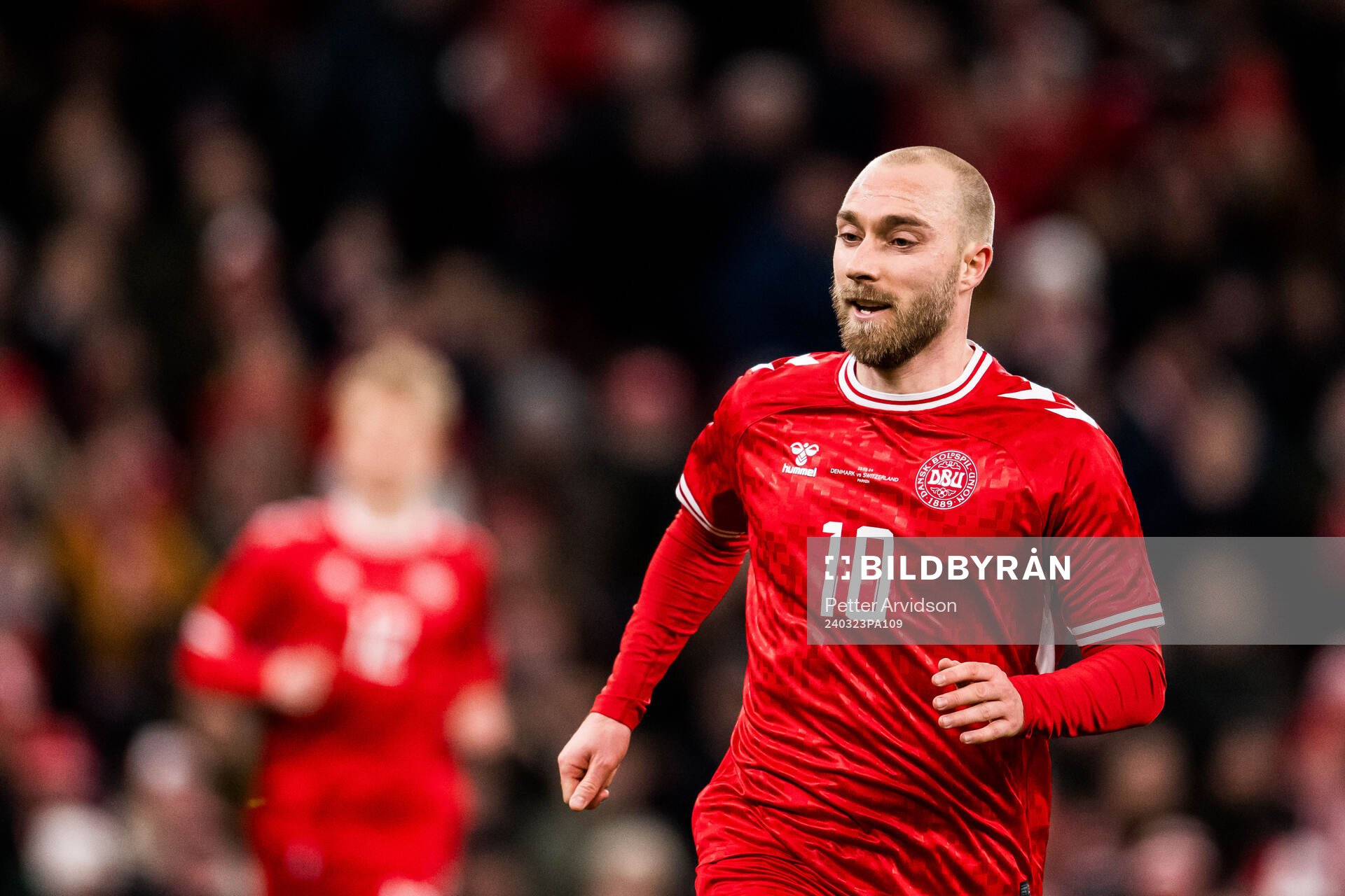 Christian Eriksen of Denmark