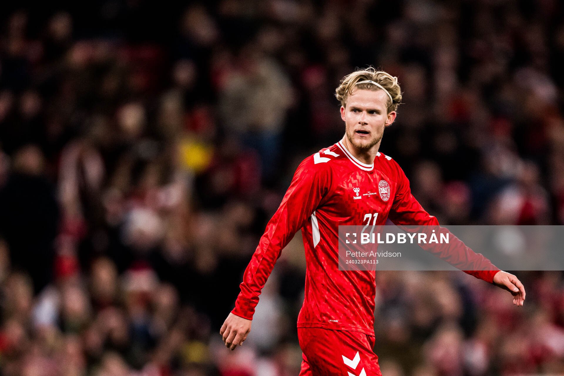 Morten Hjulmand of Denmark