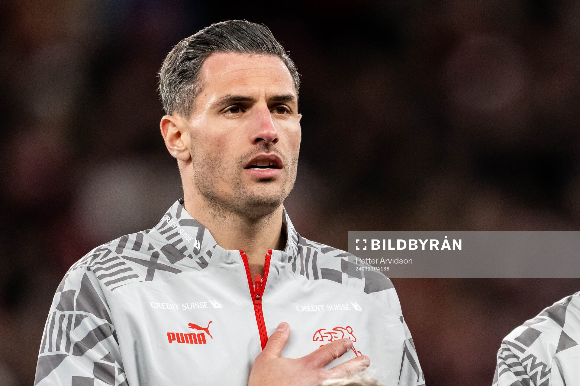Fabian Schär of Switzerland