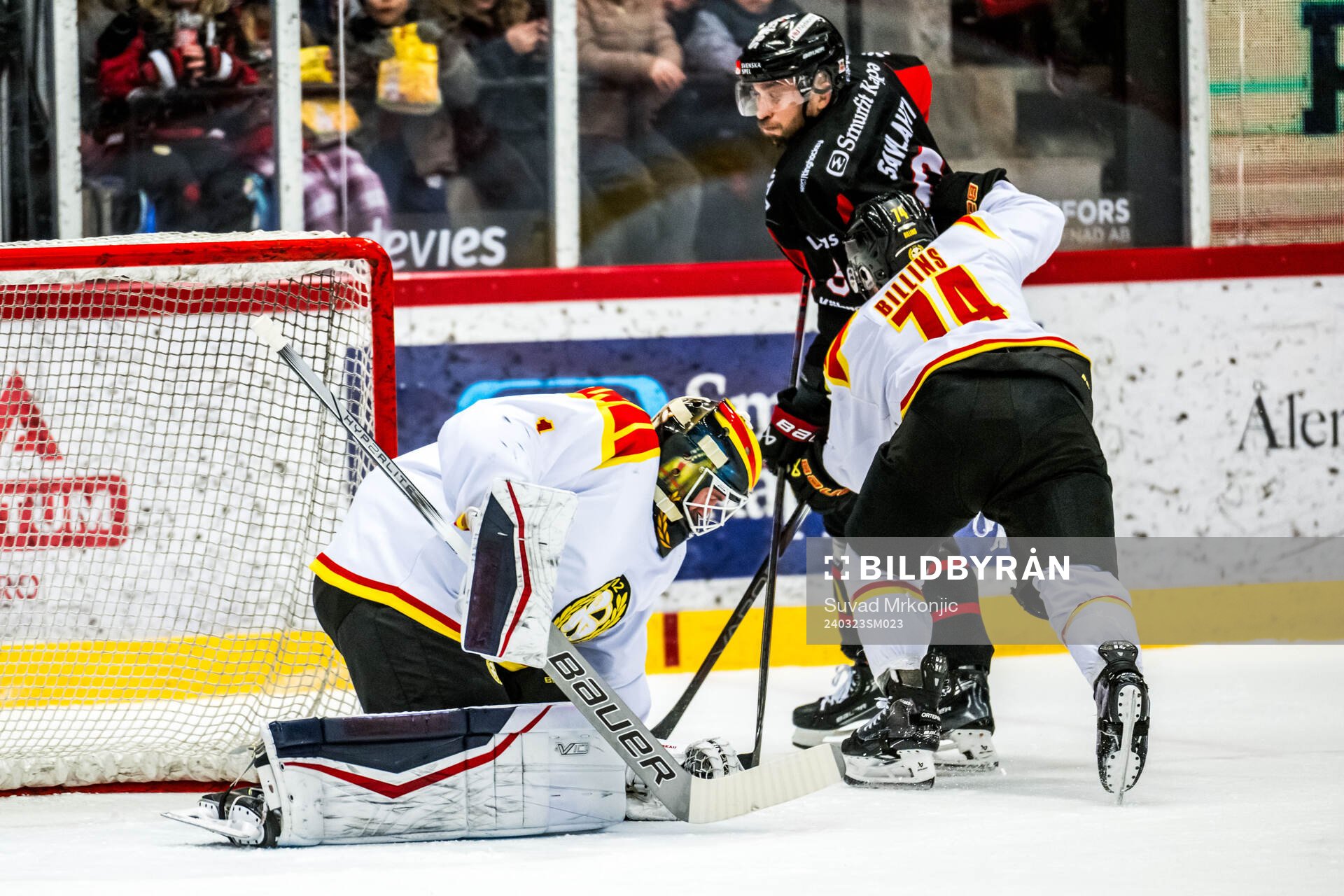 Brynäs målvakt Jared Coreau