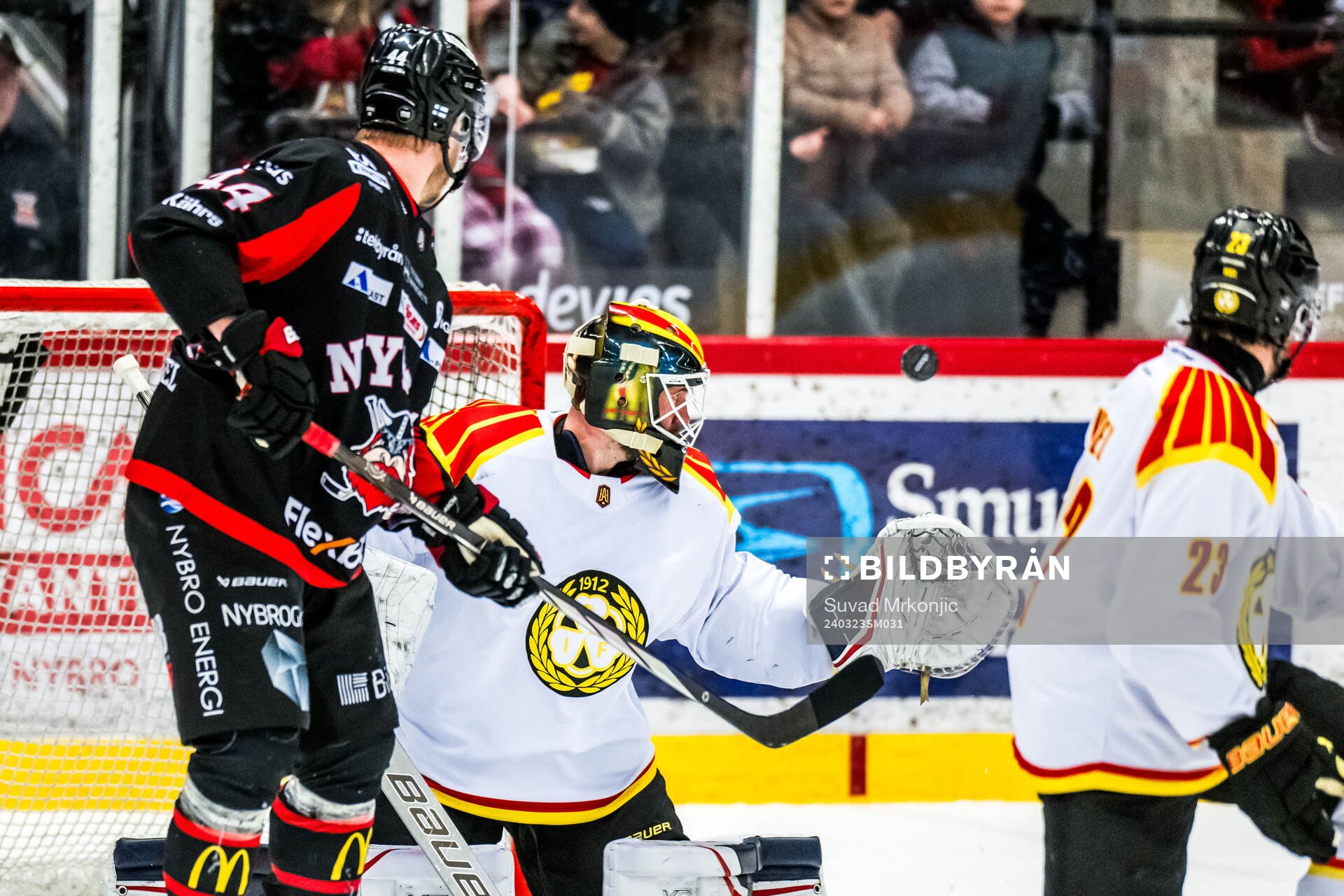Brynäs målvakt Jared Coreau