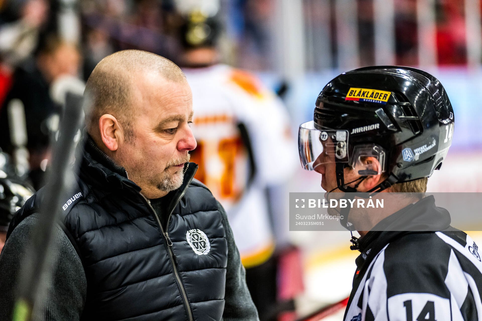 Brynäs tränare Niklas Gällstedt