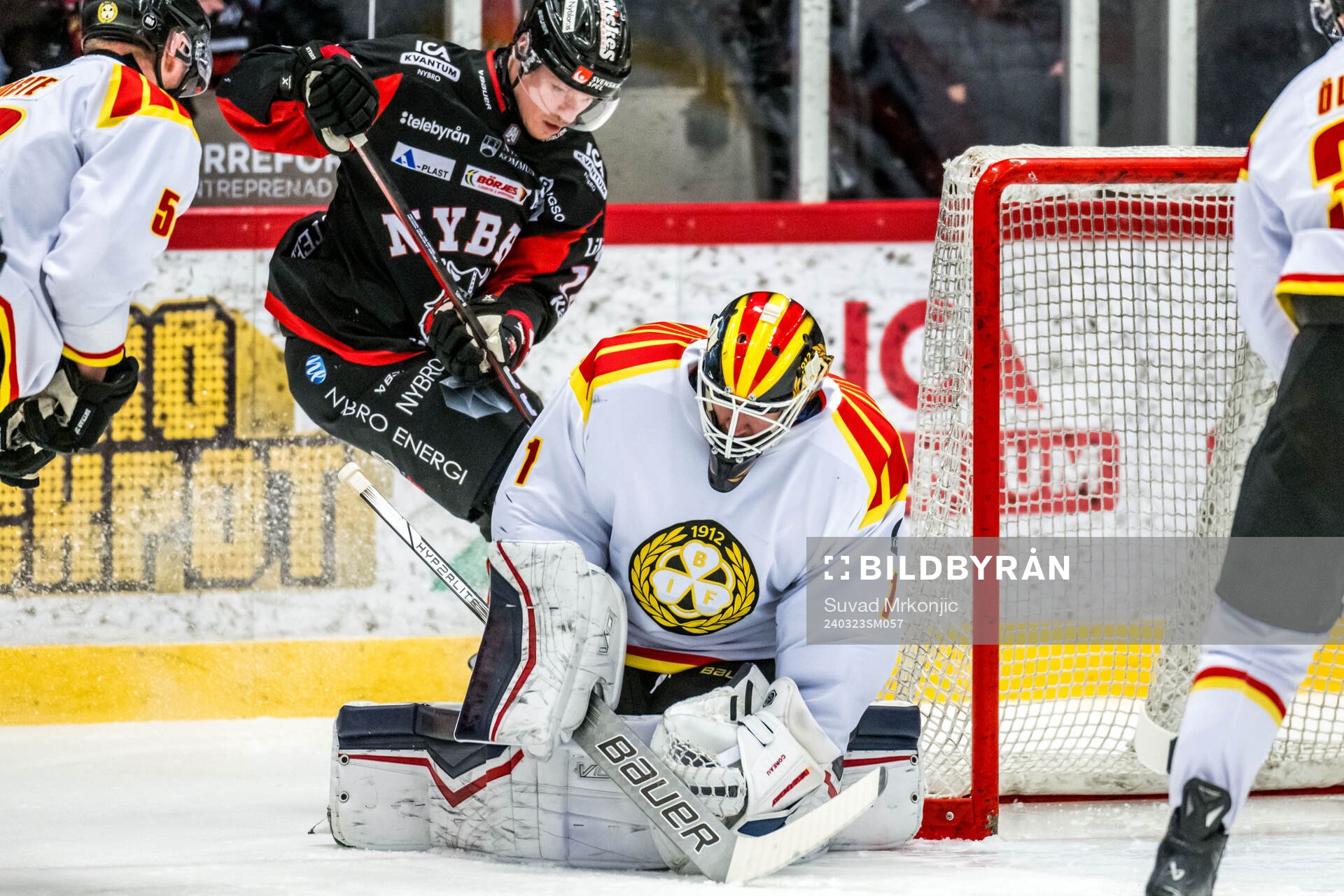 Brynäs målvakt Jared Coreau