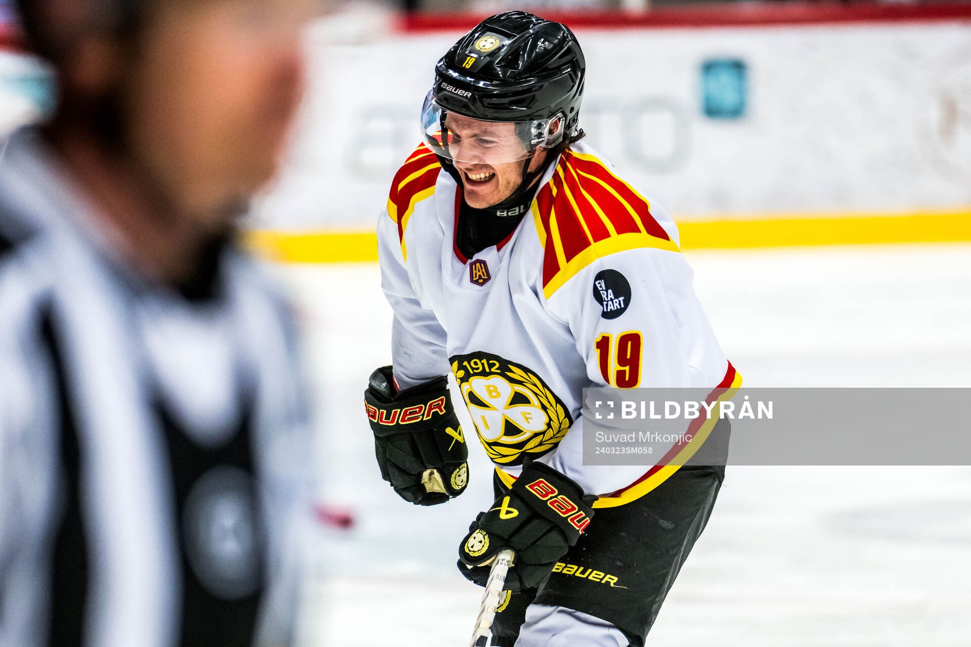 Brynäs Tyler Kelleher har ont