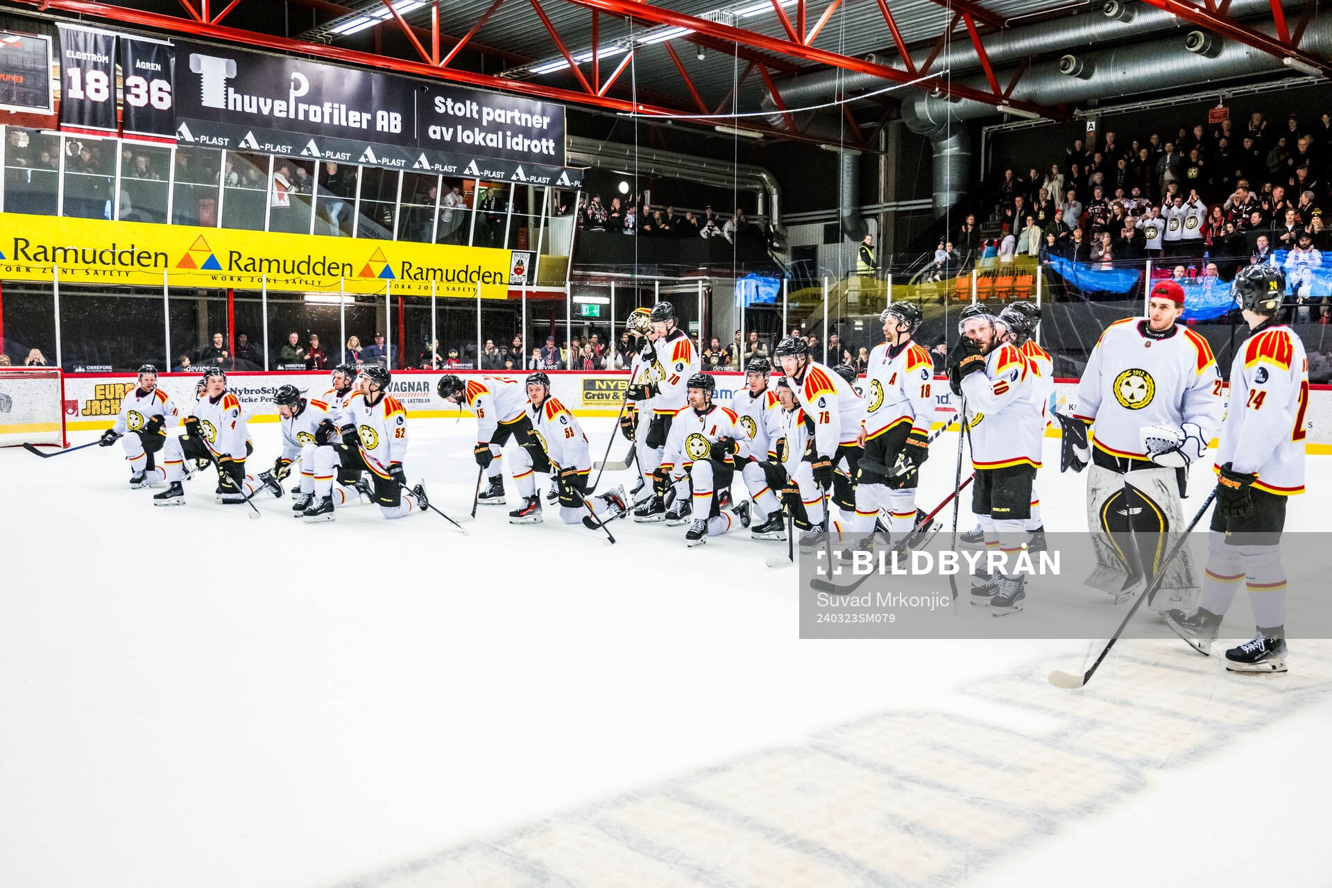 Brynäs jublar