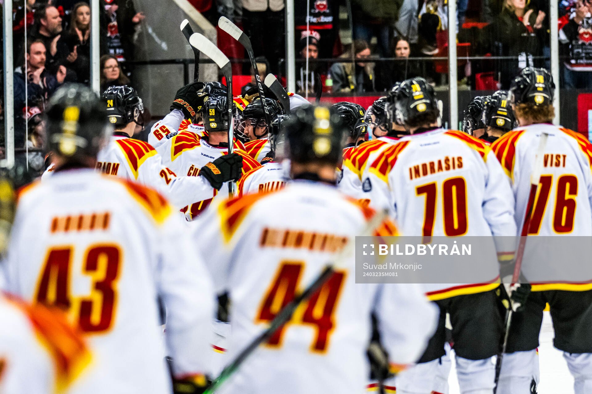 Brynäs jublar