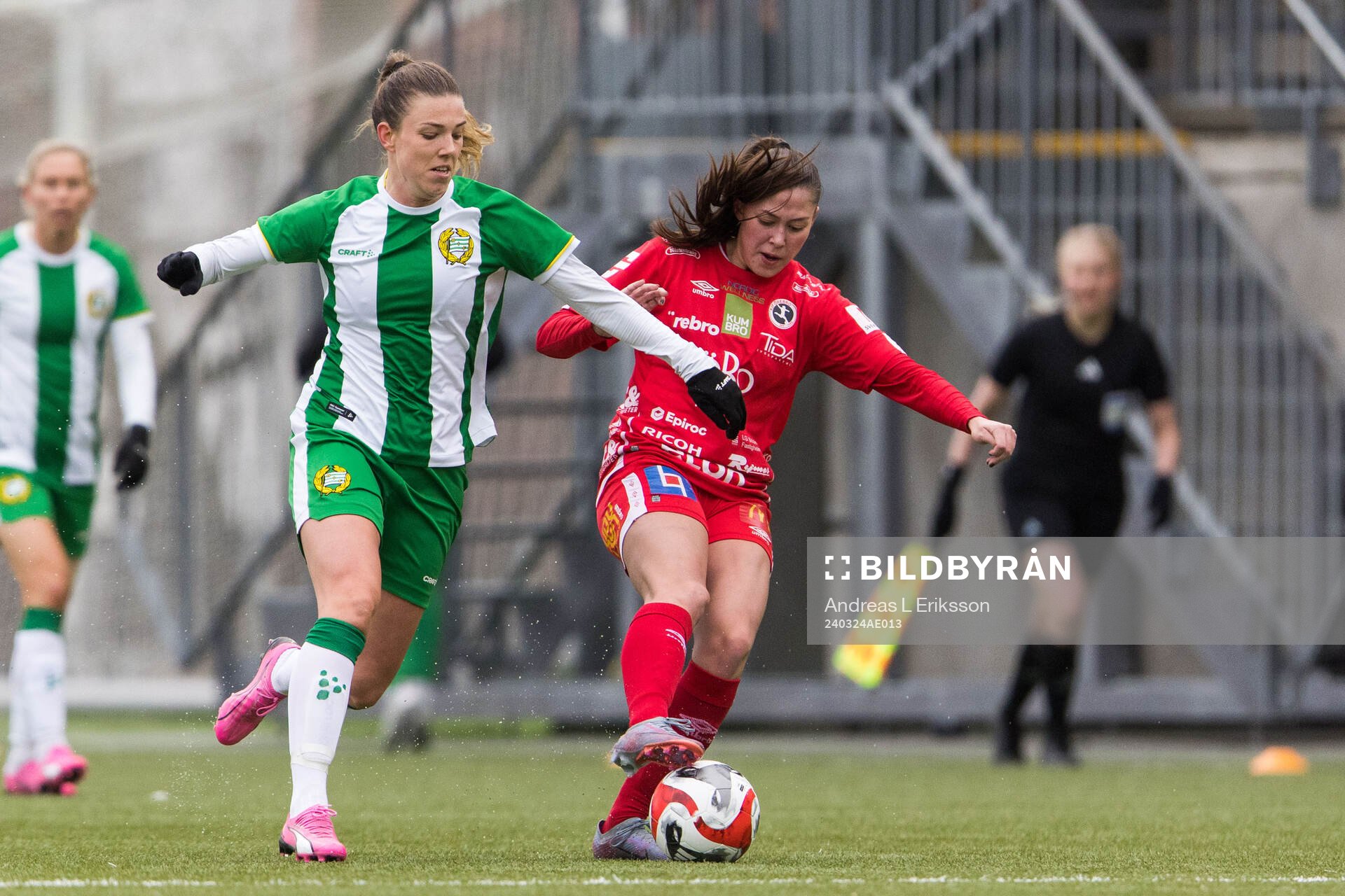 Hammarbys Emma Westin och Örebros Áslaug Dora