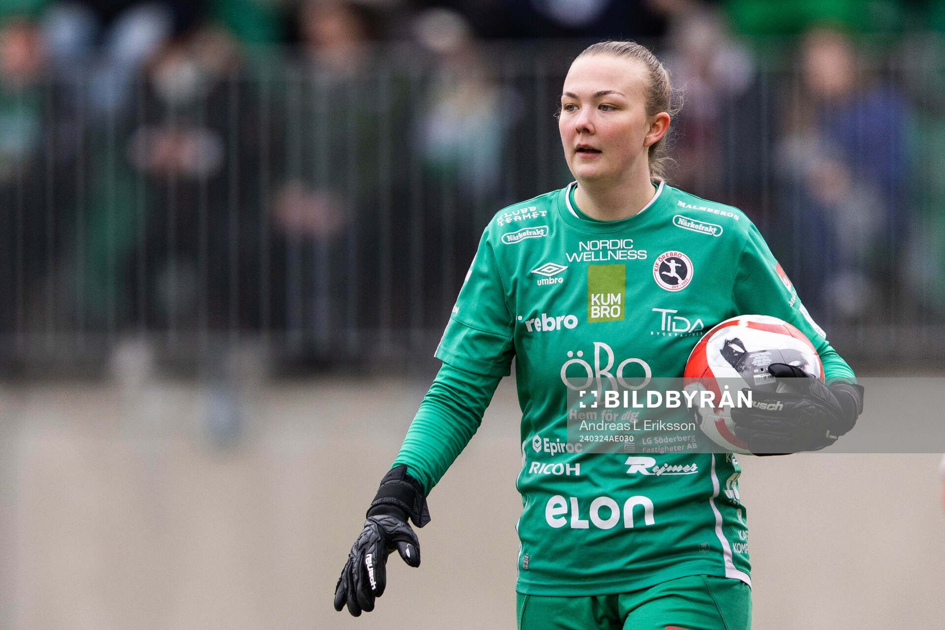 Örebros målvakt Clara Ekstrand